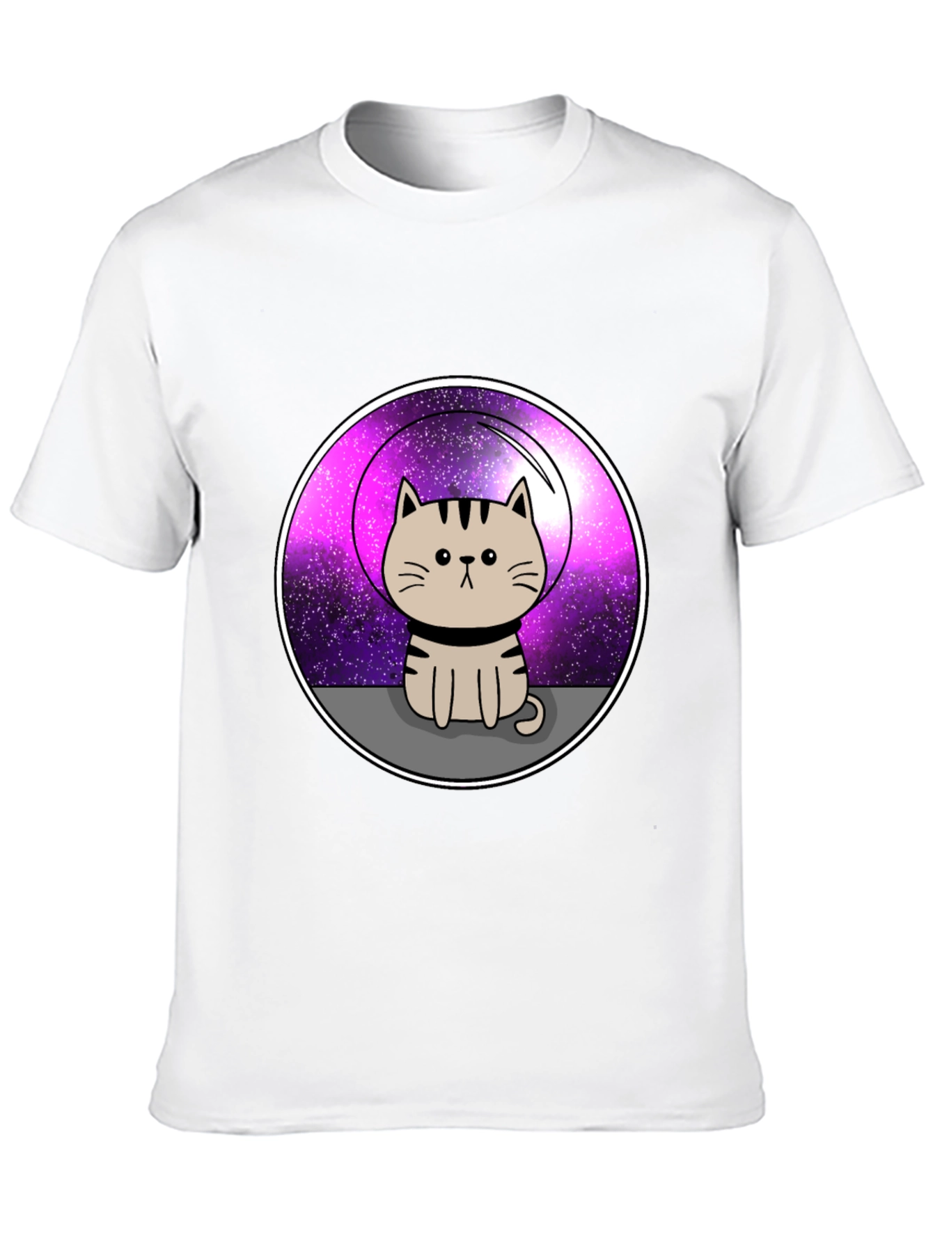 Space Cat Graphic T-Shirt