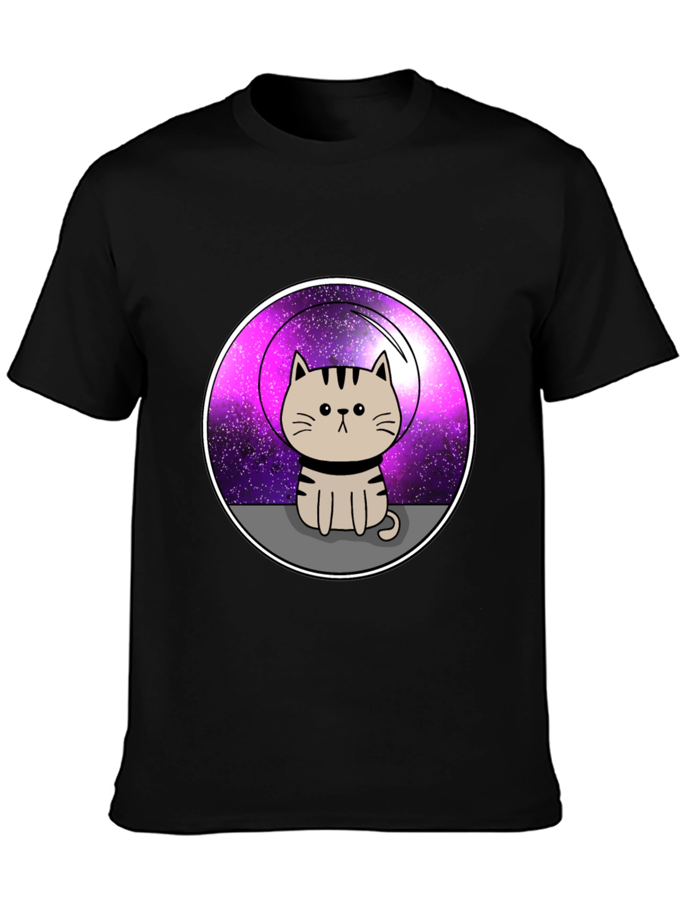 Space Cat Graphic T-Shirt