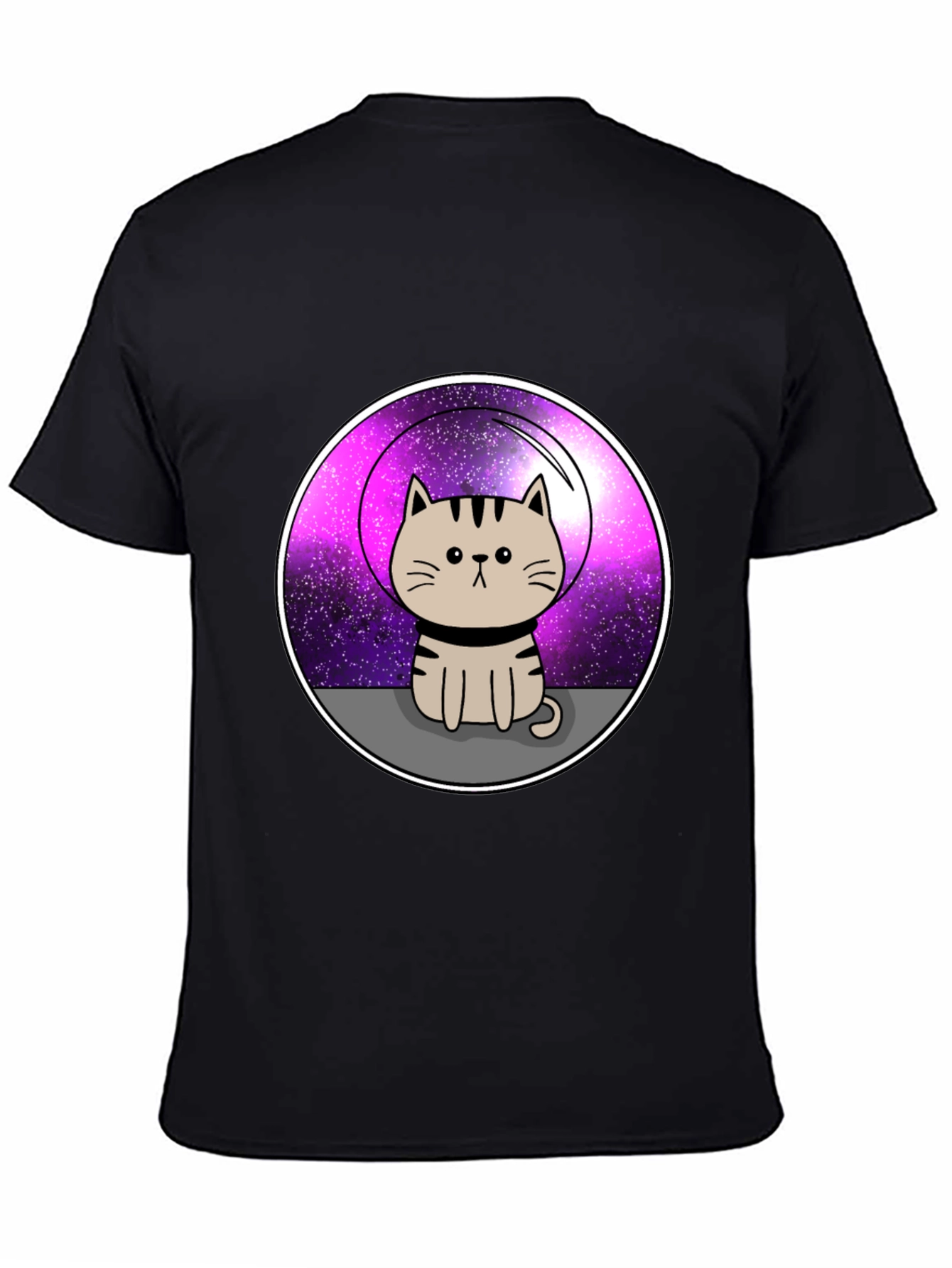 Space Cat Graphic T-Shirt