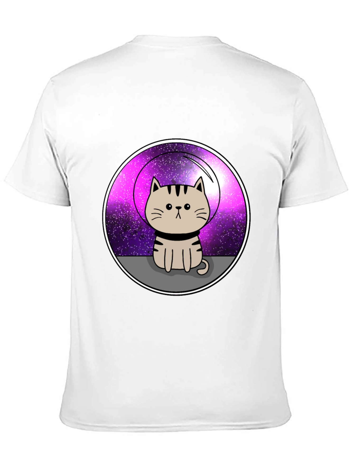 Space Cat Graphic T-Shirt