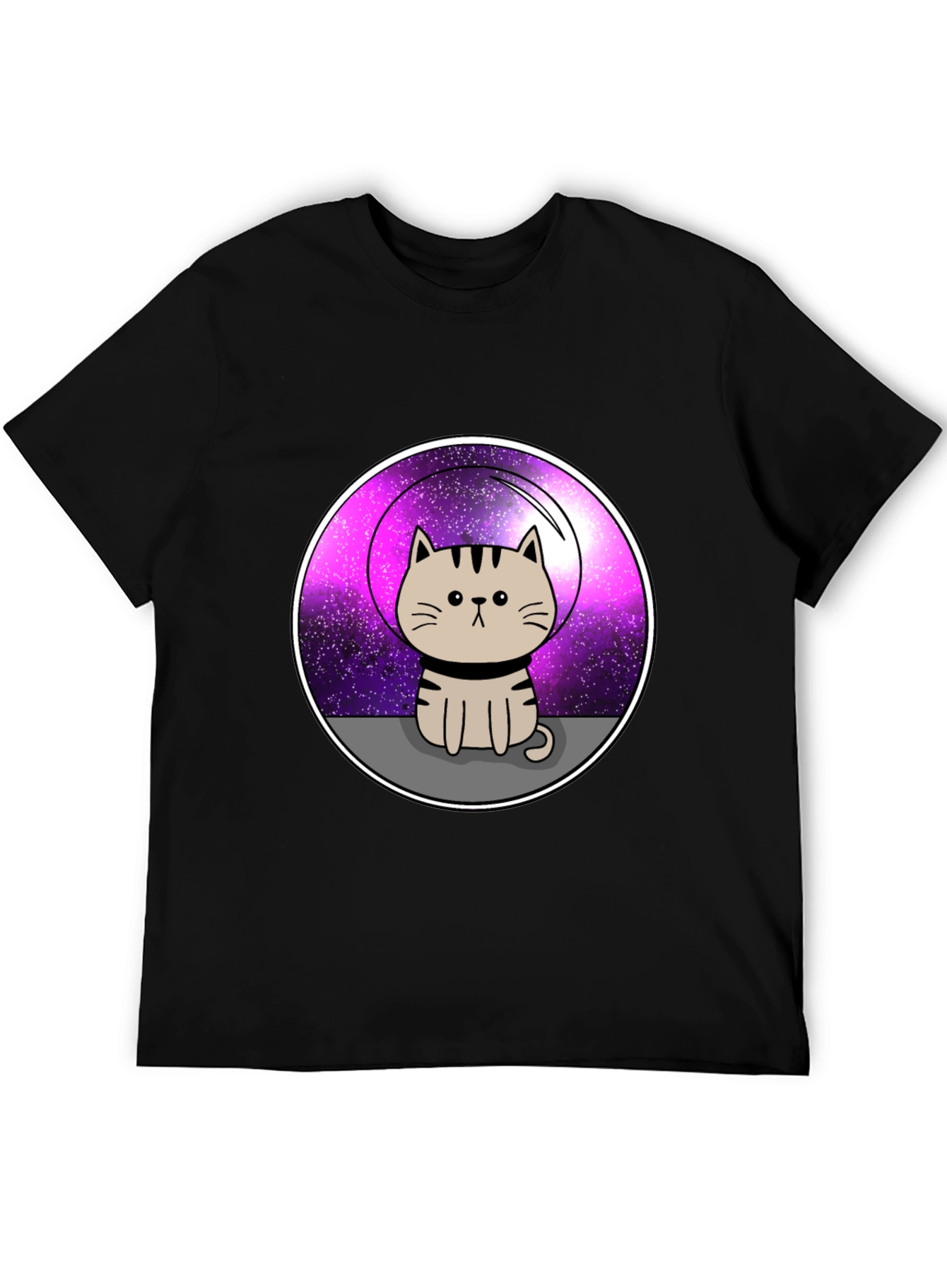 Space Cat Graphic T-Shirt