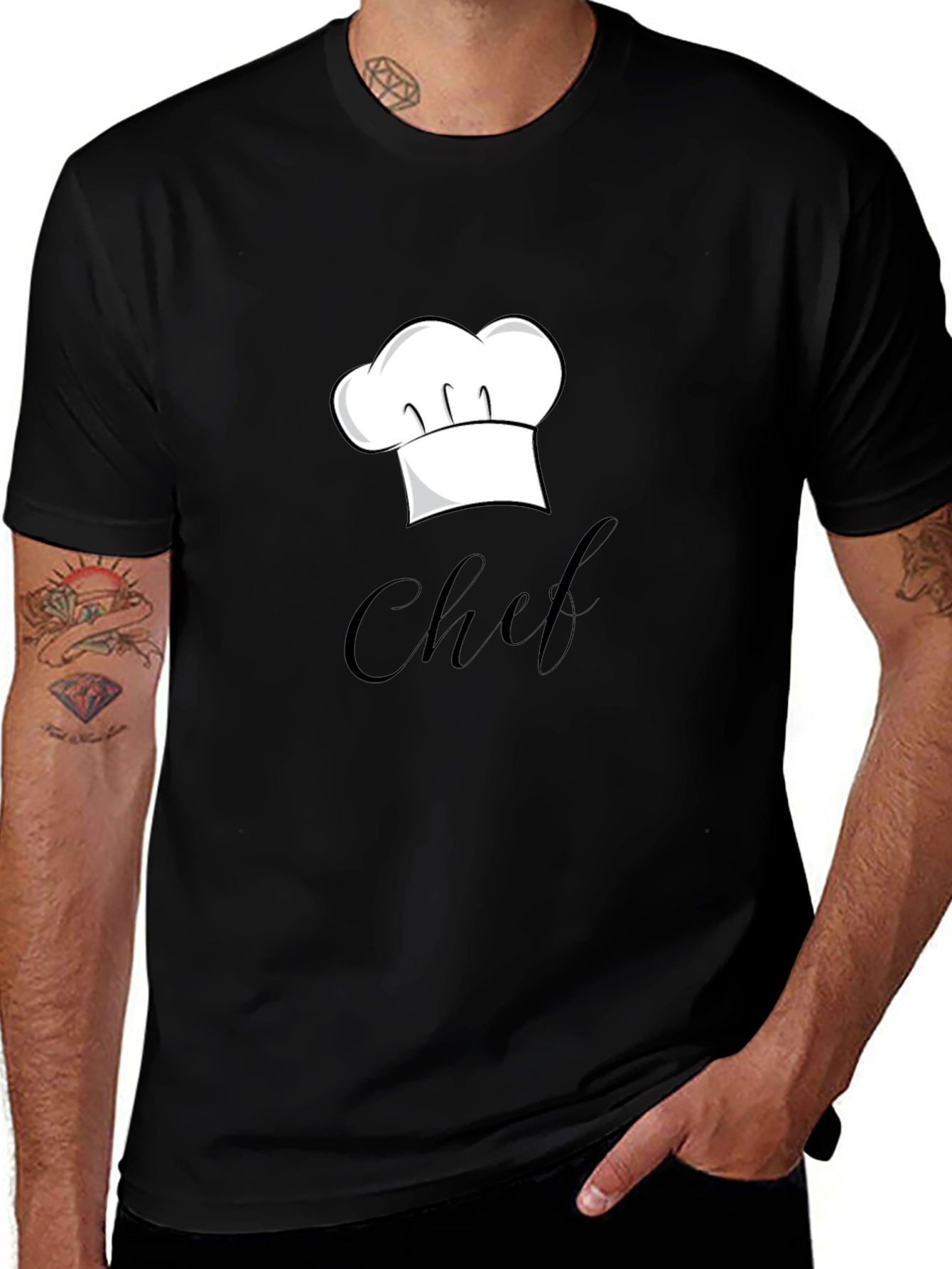Chef Hat T-Shirt - Stylish Cook Apparel