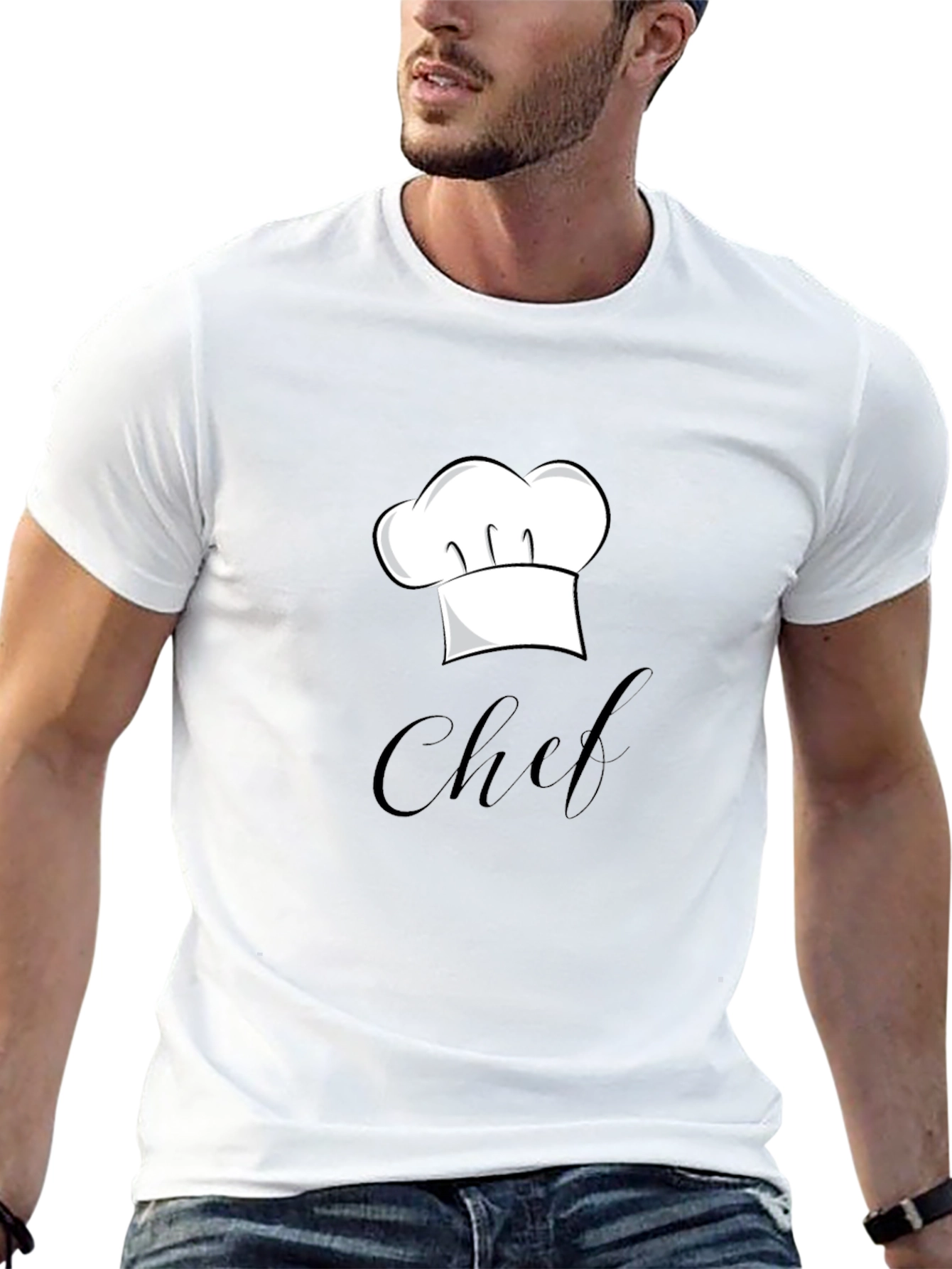 Chef Hat T-Shirt - Stylish Cook Apparel