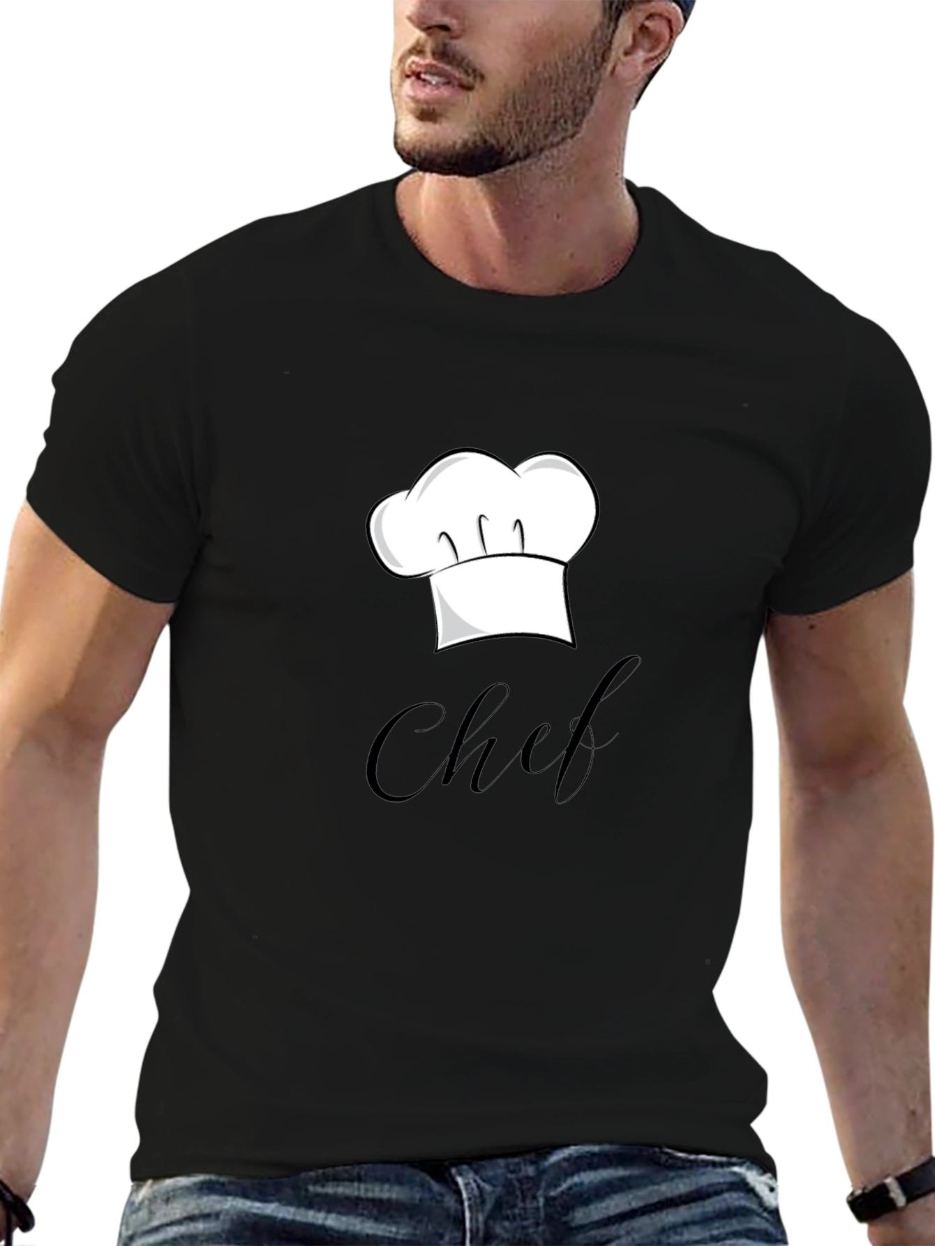 Chef Hat T-Shirt - Stylish Cook Apparel
