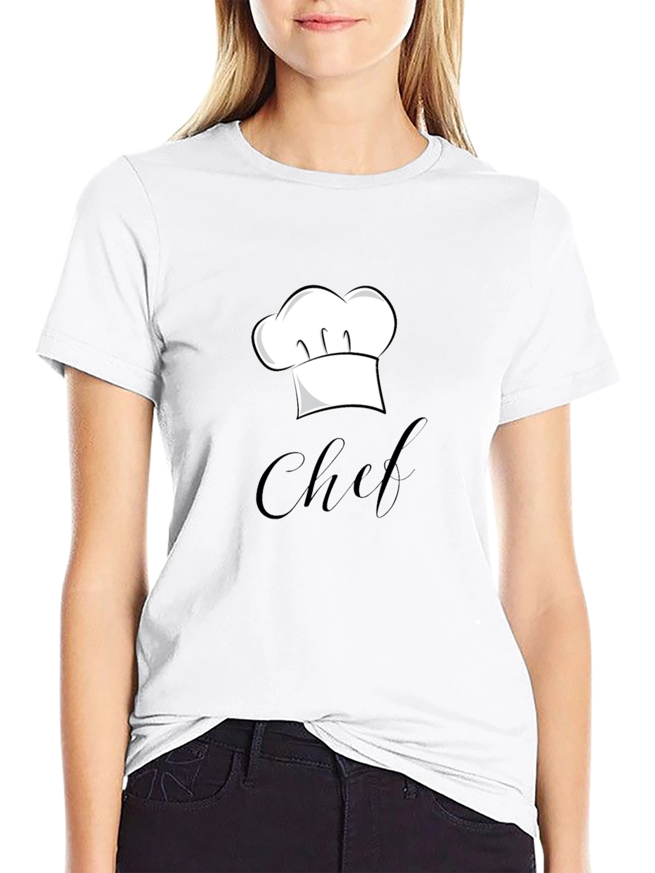 Chef Hat T-Shirt - Stylish Cook Apparel