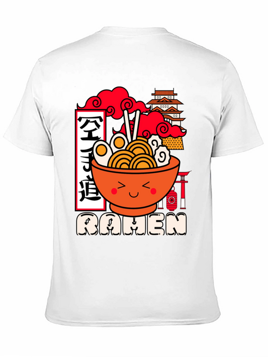 Kawaii Ramen Graphic Tee - Unisex Black T-Shirt
