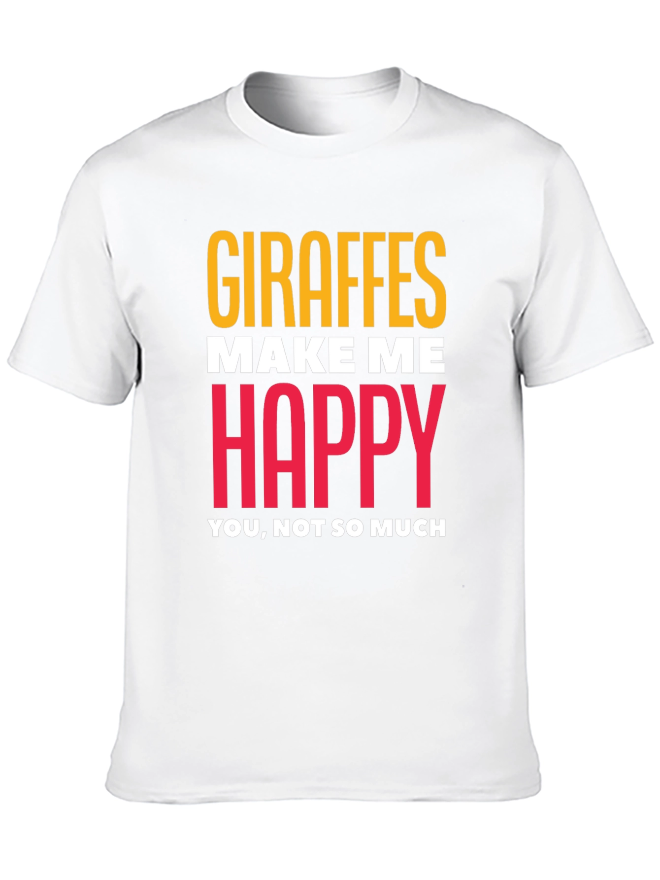 Giraffe Lover T-Shirt - Humorous Graphic Tee