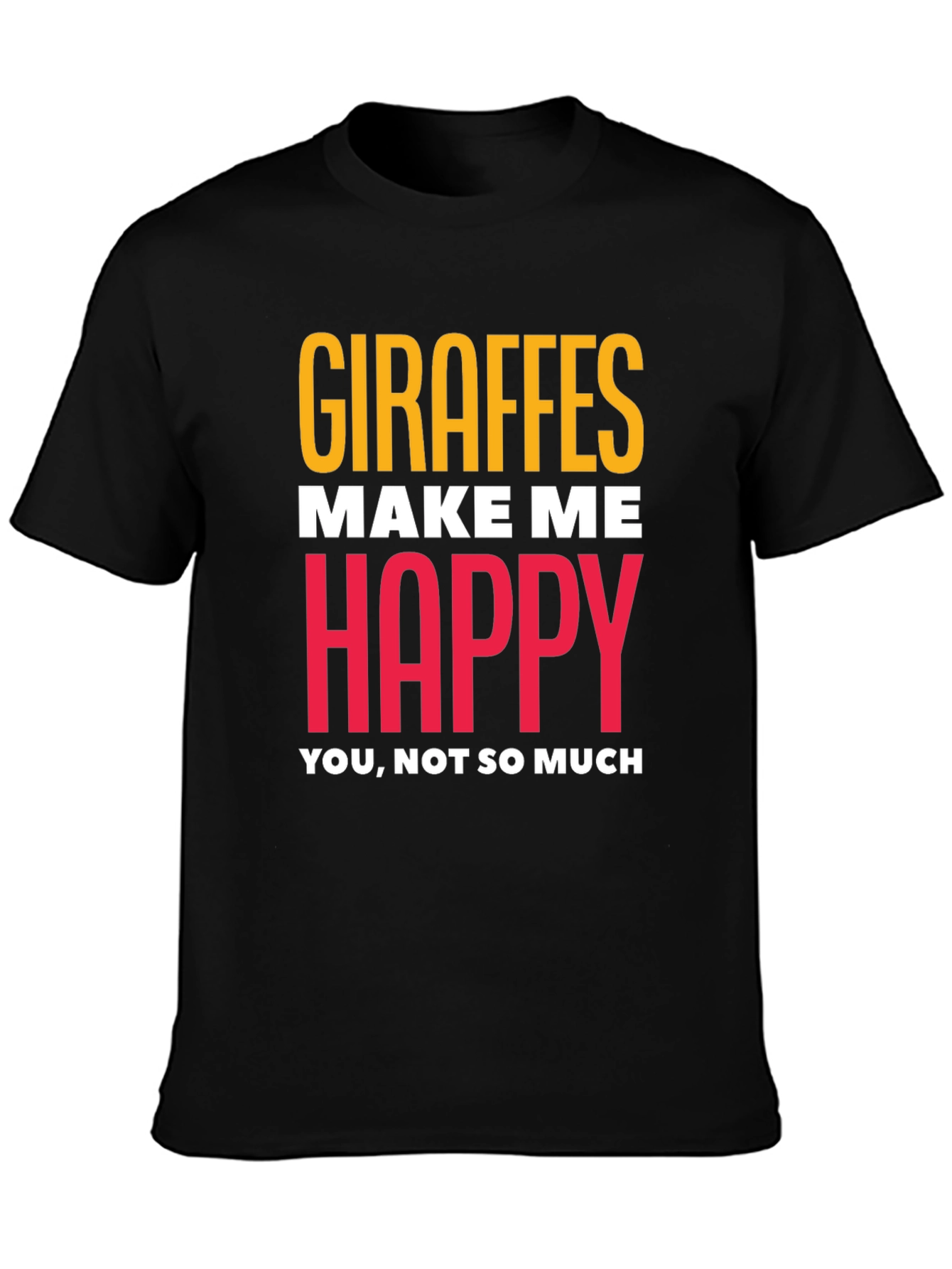 Giraffe Lover T-Shirt - Humorous Graphic Tee