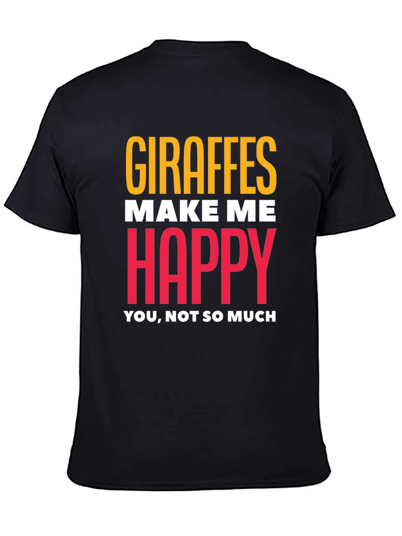 Giraffe Lover T-Shirt - Humorous Graphic Tee