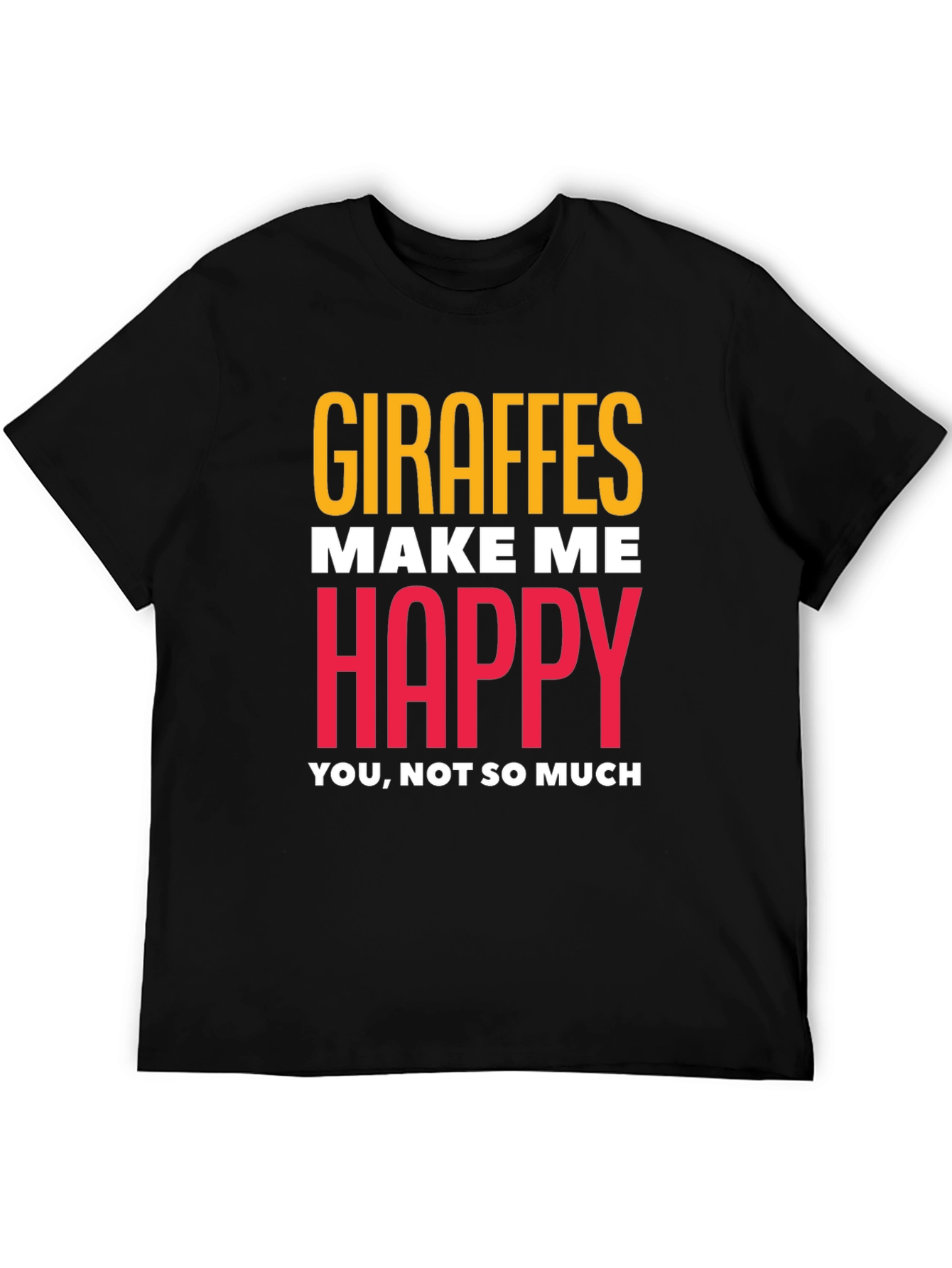 Giraffe Lover T-Shirt - Humorous Graphic Tee