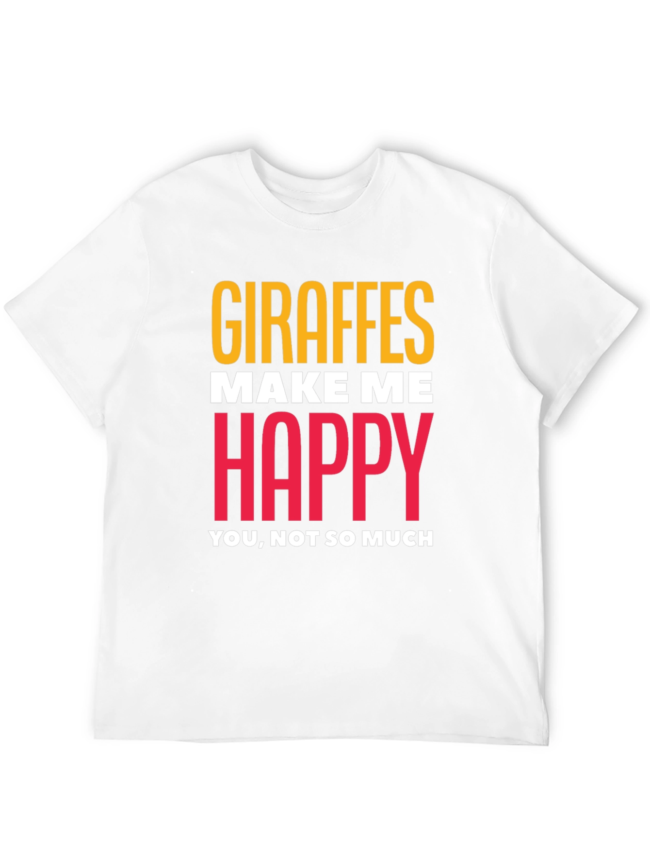 Giraffe Lover T-Shirt - Humorous Graphic Tee