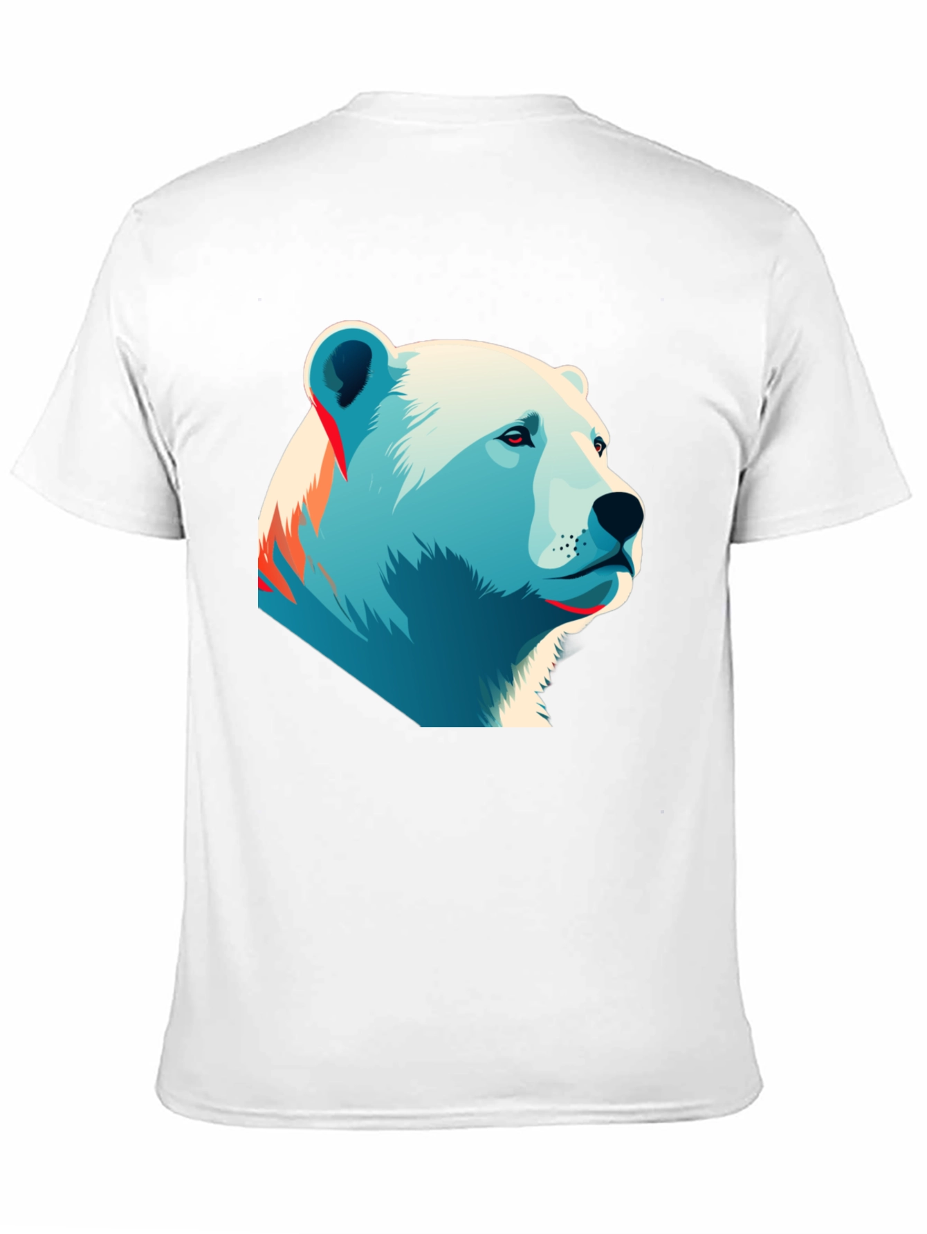 Polar Bear Graphic Tee - Black