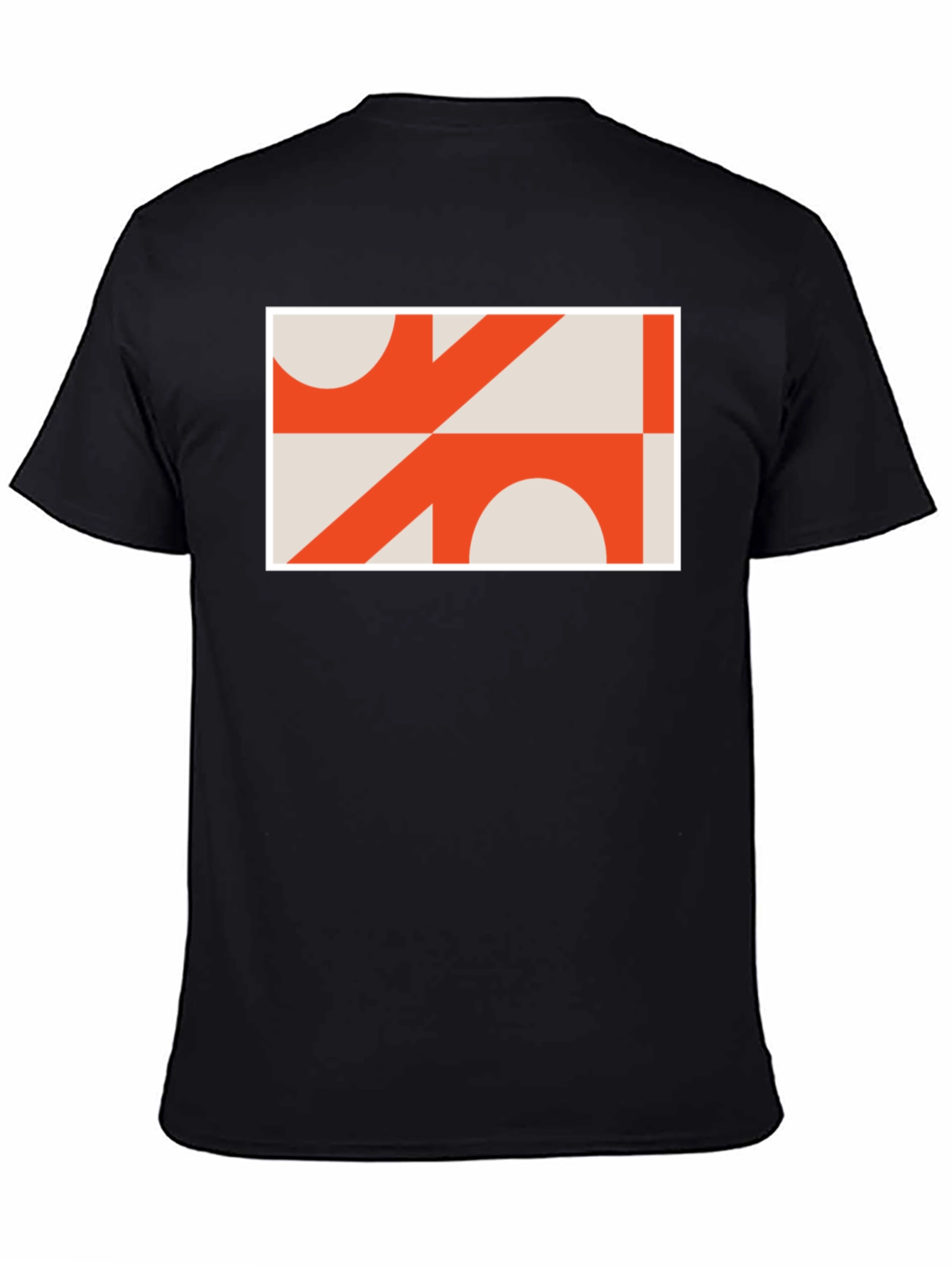 Abstract Geometric Graphic Tee - Modern Art T-Shirt