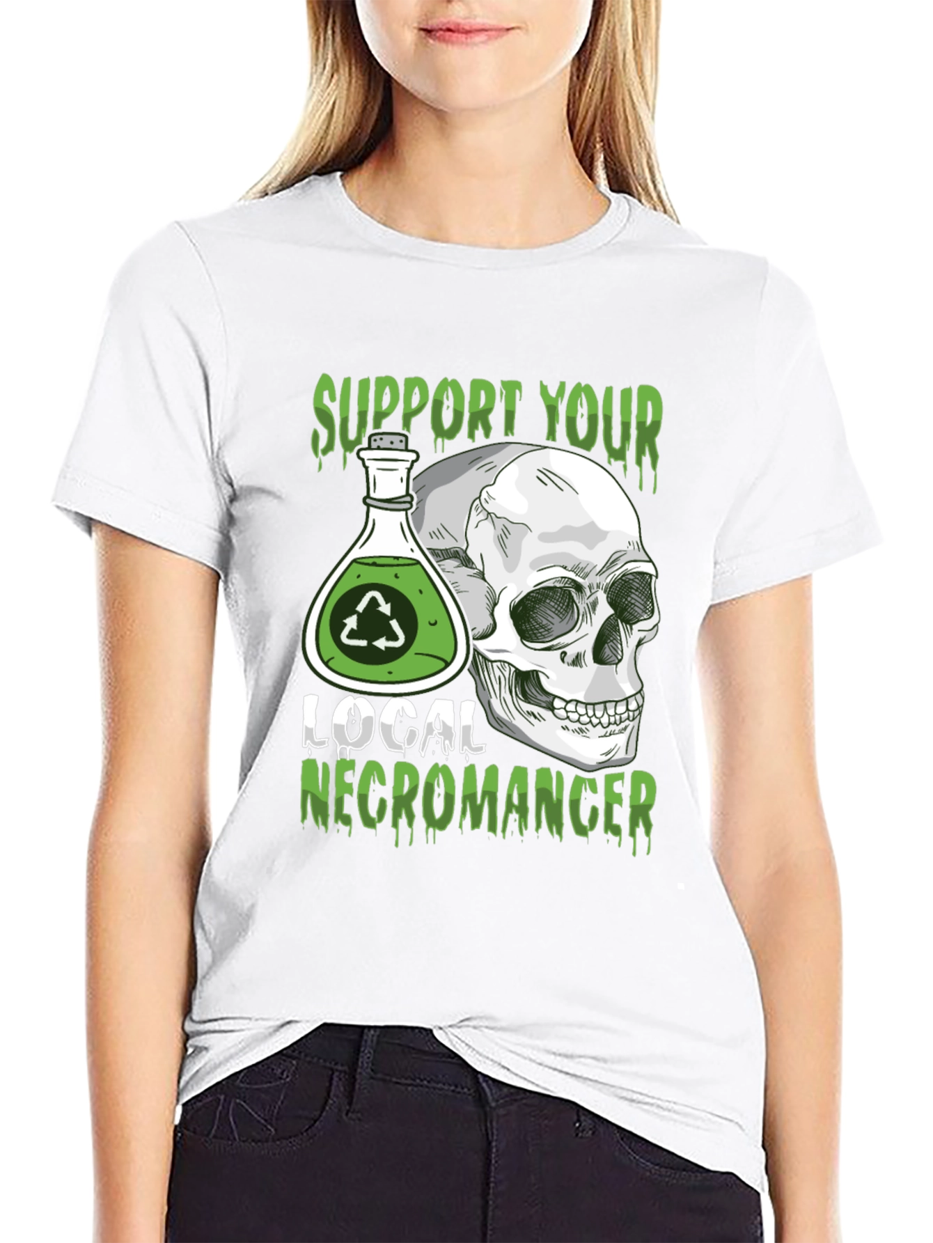 Support Your Local Necromancer T-Shirt