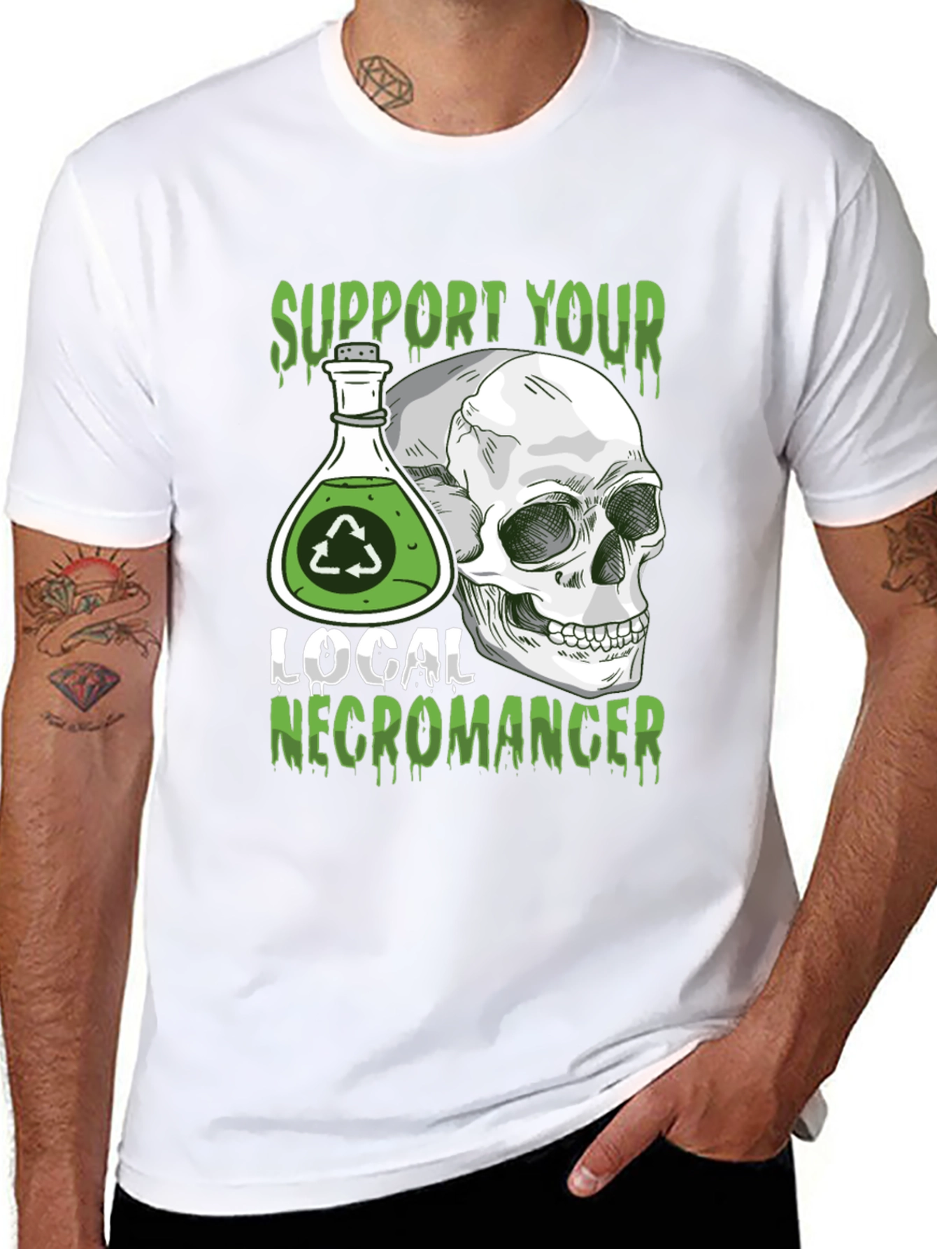 Support Your Local Necromancer T-Shirt