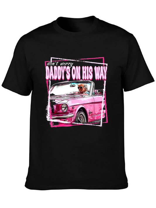 Daddys On His Way Graphic Tee