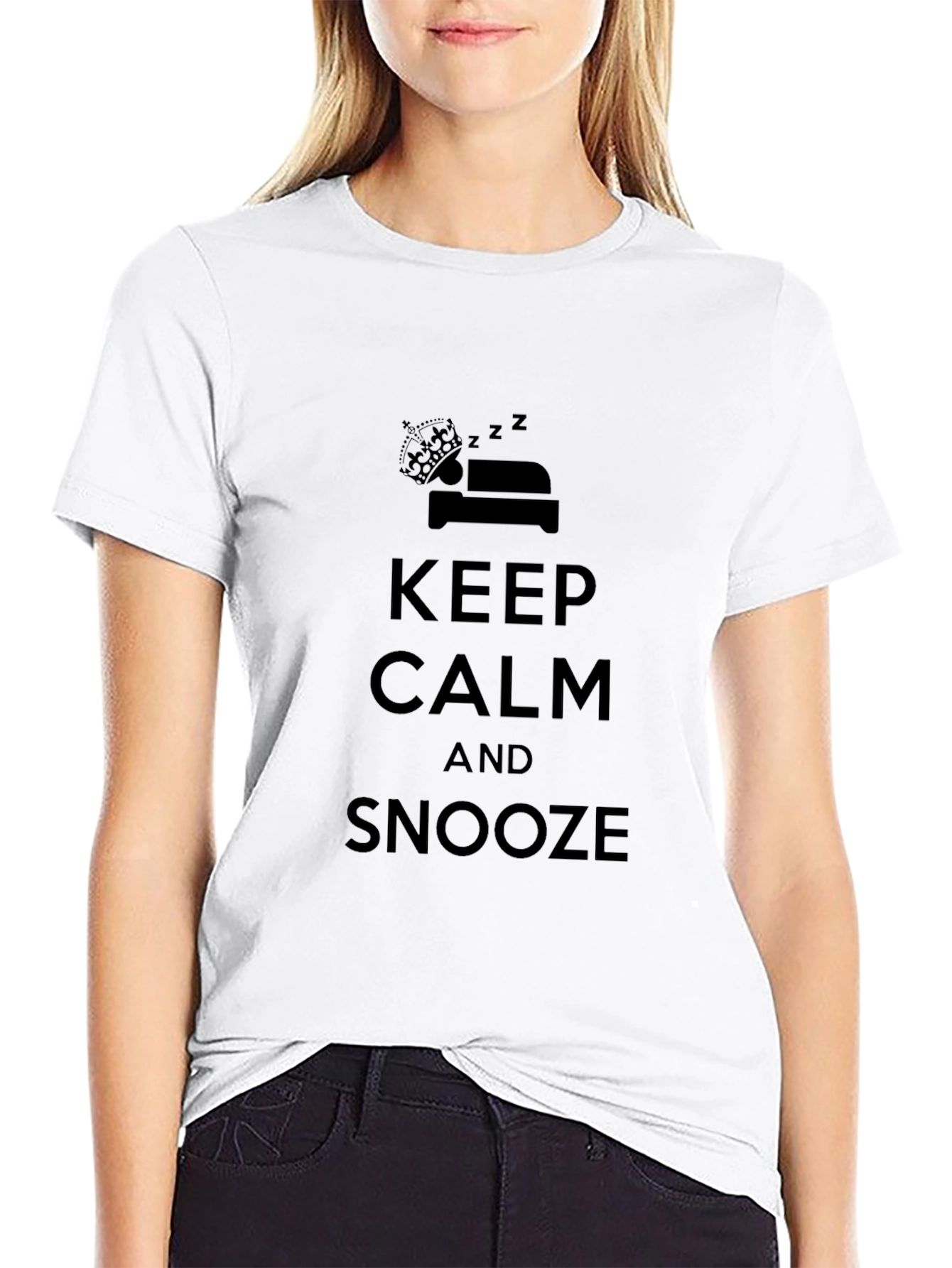 Keep Calm and Snooze T-Shirt