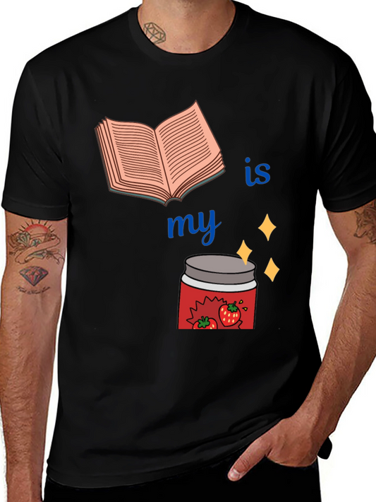 Book and Jam Lover Tee - Book is My Jam Shirt