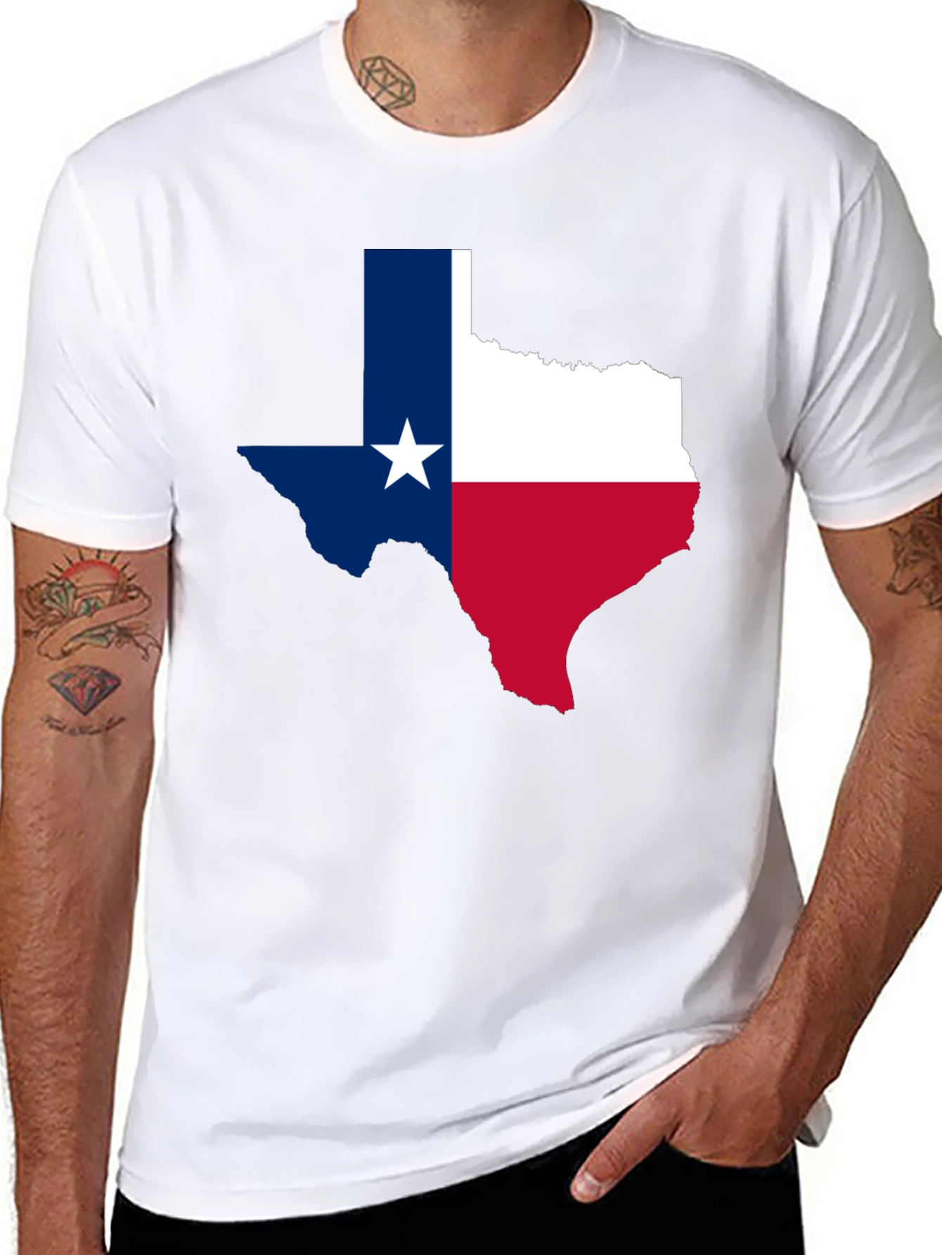 Texas Flag Graphic Tee - Lone Star State Pride