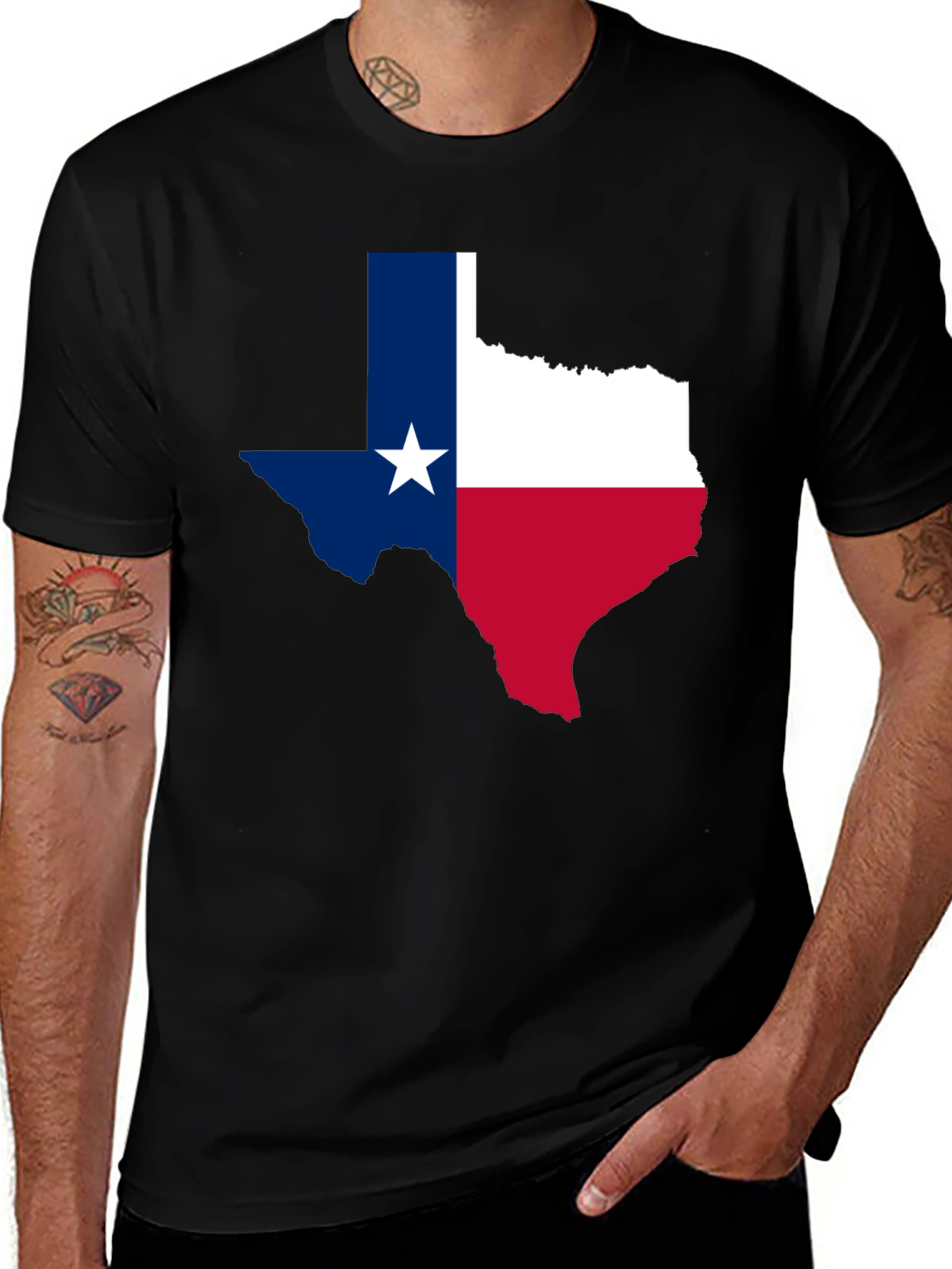 Texas Flag Graphic Tee - Lone Star State Pride