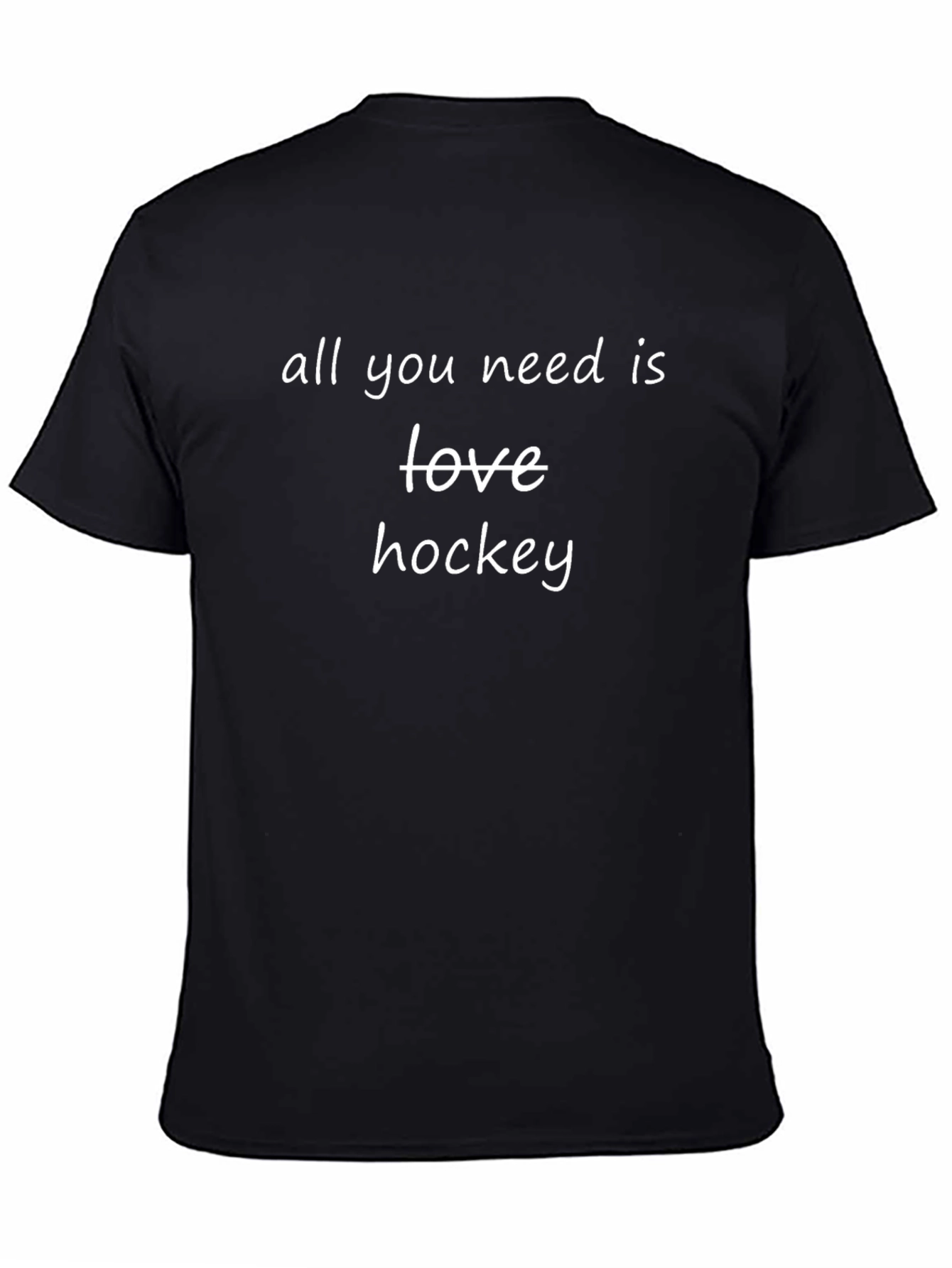 Love Hockey Graphic Tee - All You Need Is