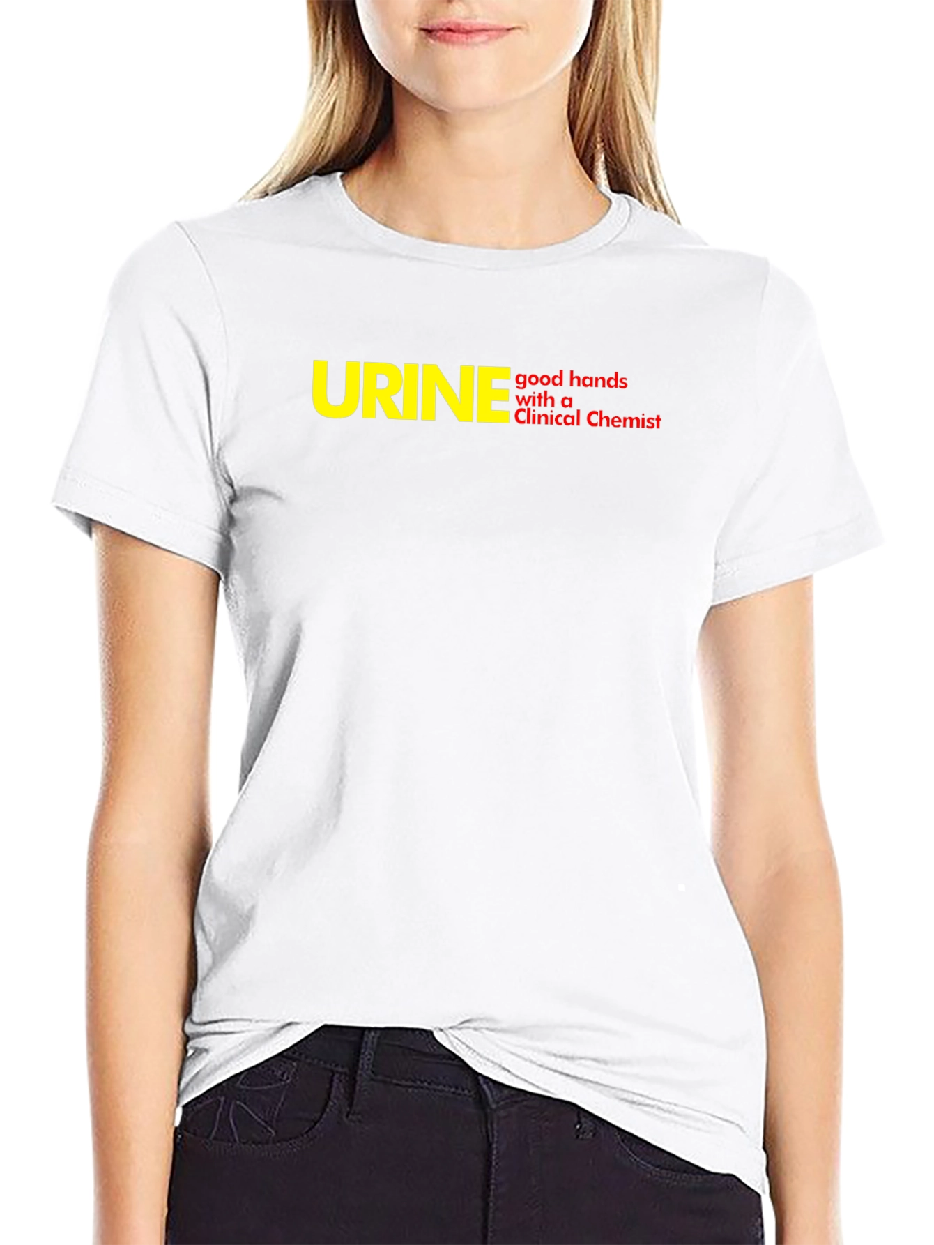 Funny Clinical Chemist T-Shirt - URINE good hands
