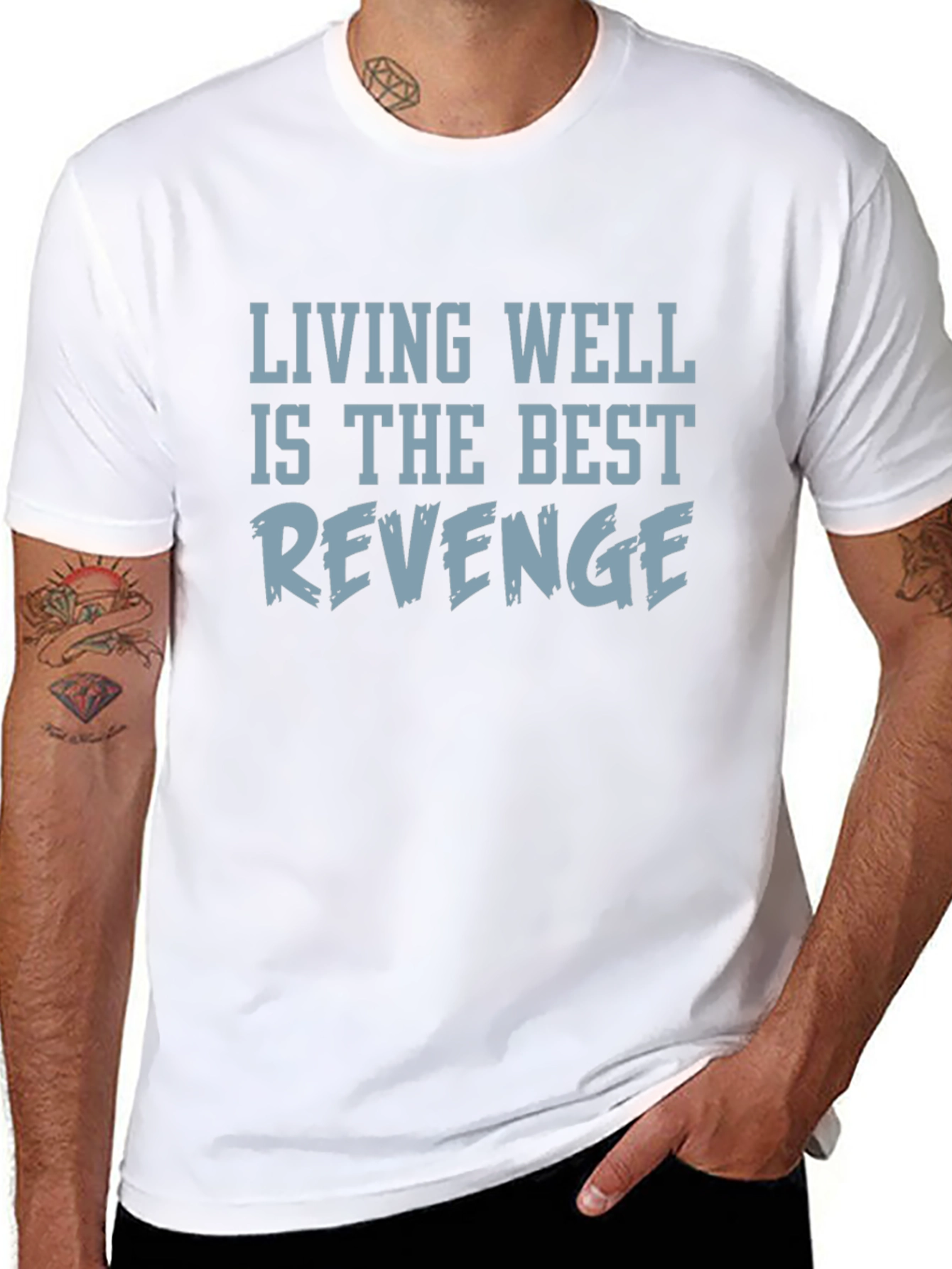 Living Well Is The Best Revenge T-Shirt