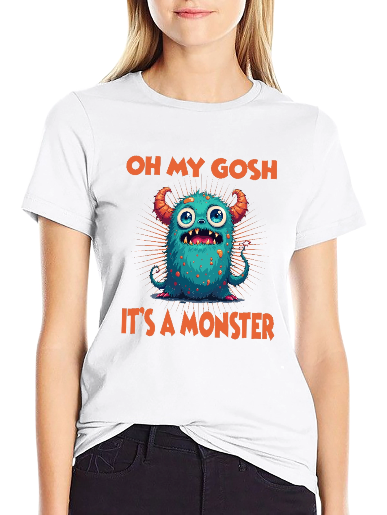 Oh My Gosh Its A Monster Graphic Tee