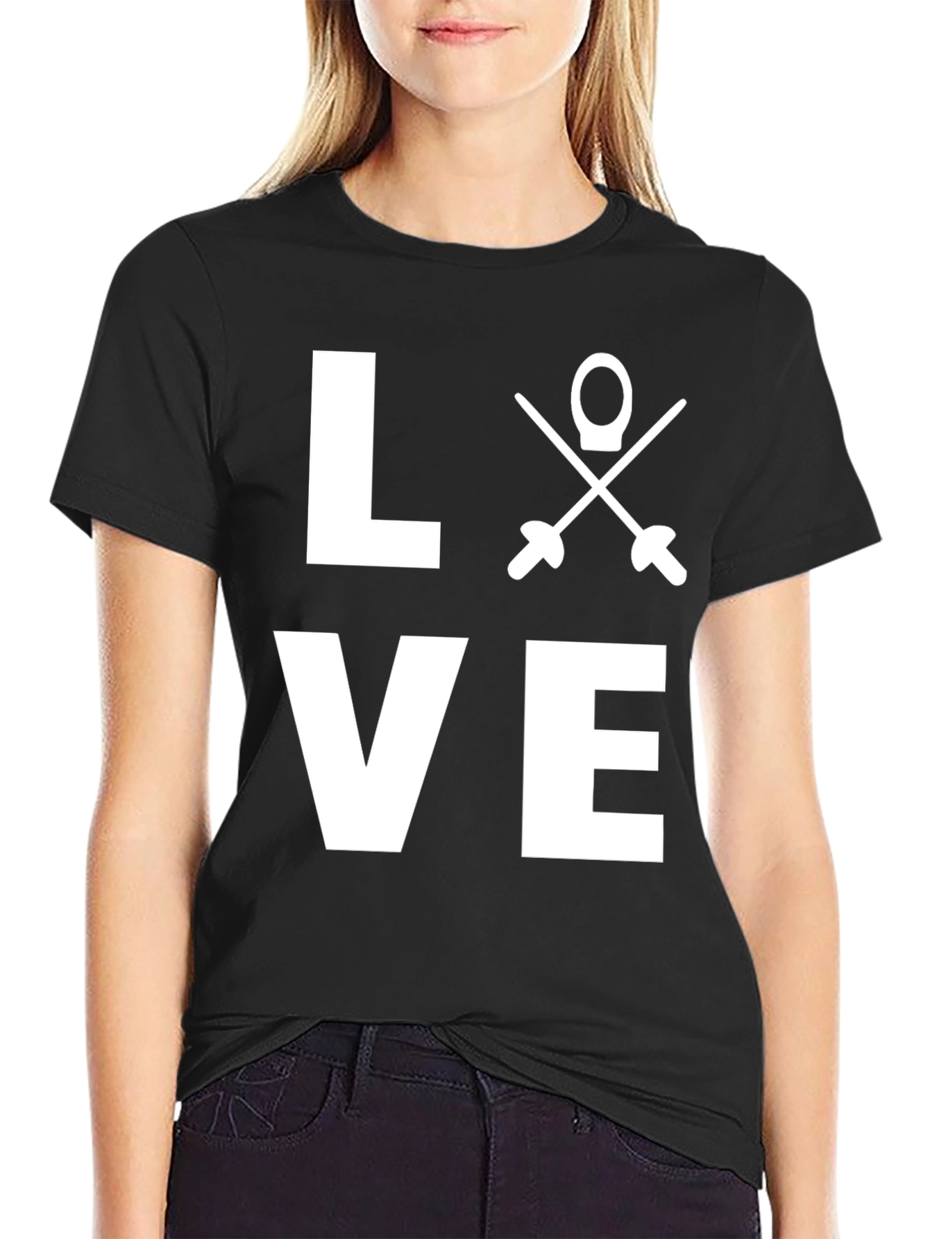 Fencing Love T-Shirt | Sport Passion Tee