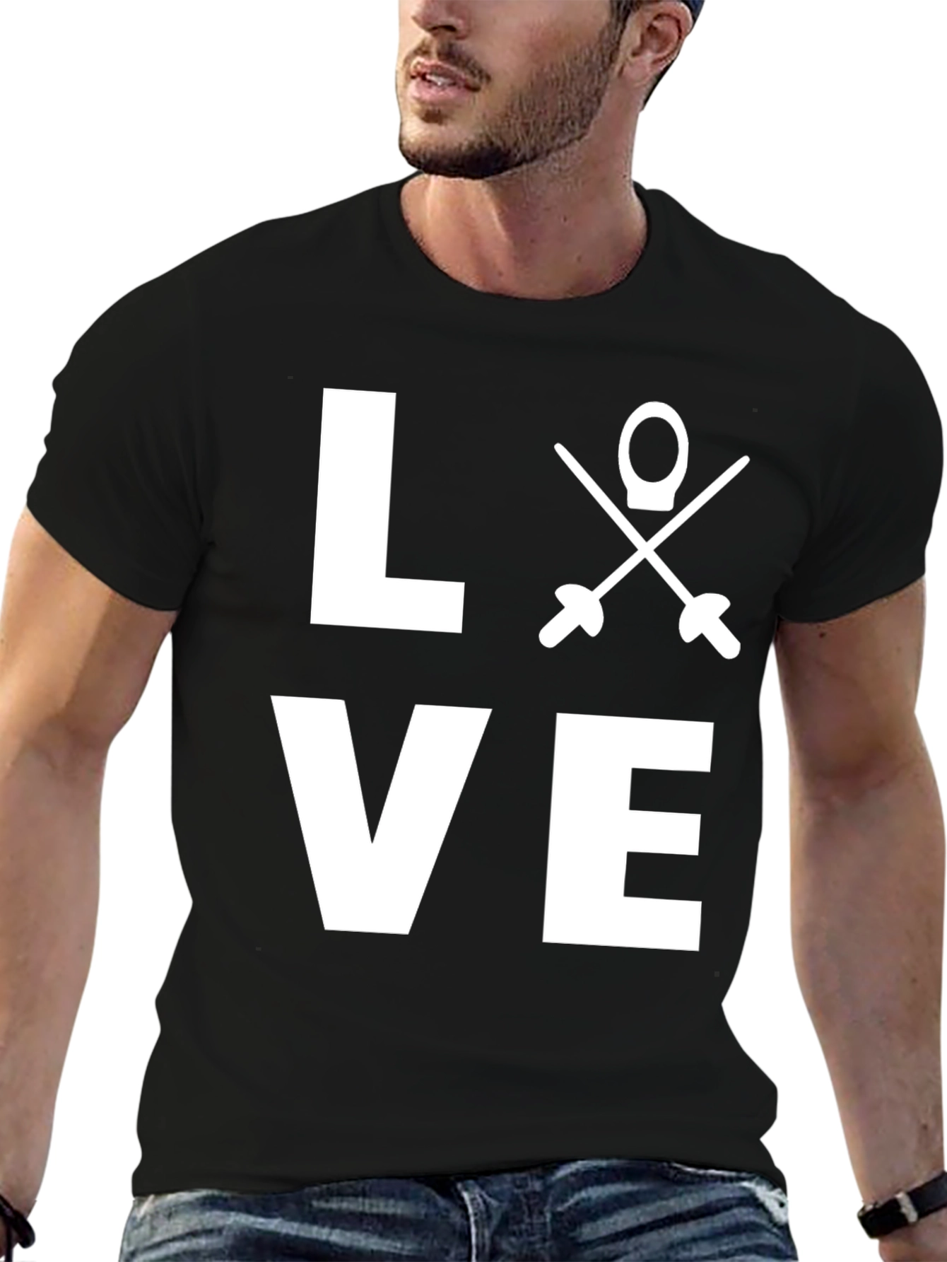 Fencing Love T-Shirt | Sport Passion Tee