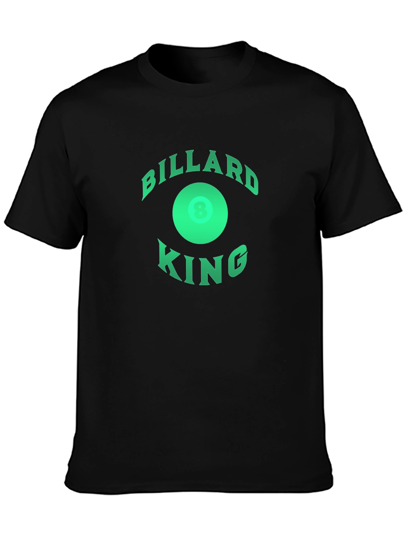 Billiard King T-Shirt - 8 Ball Design