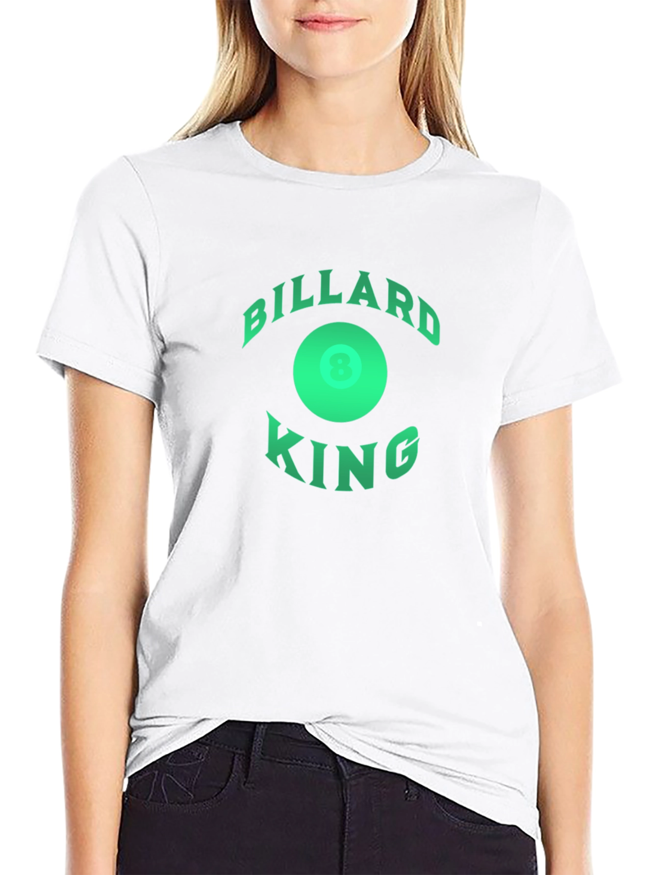 Billiard King T-Shirt - 8 Ball Design