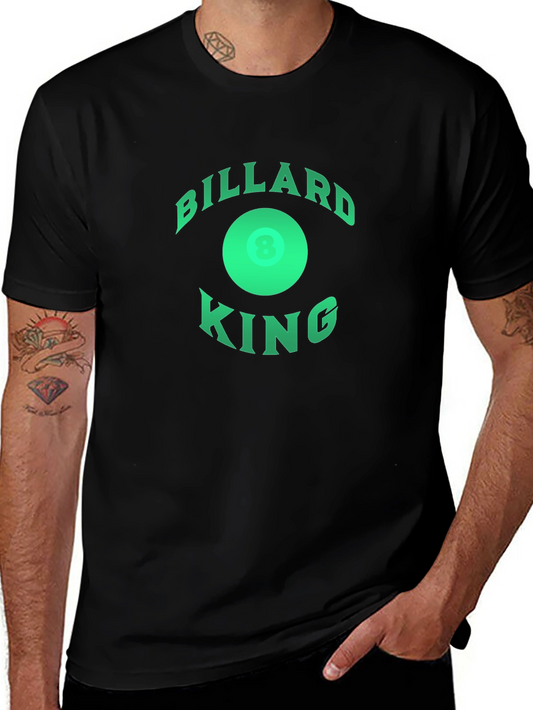 Billiard King T-Shirt - 8 Ball Design