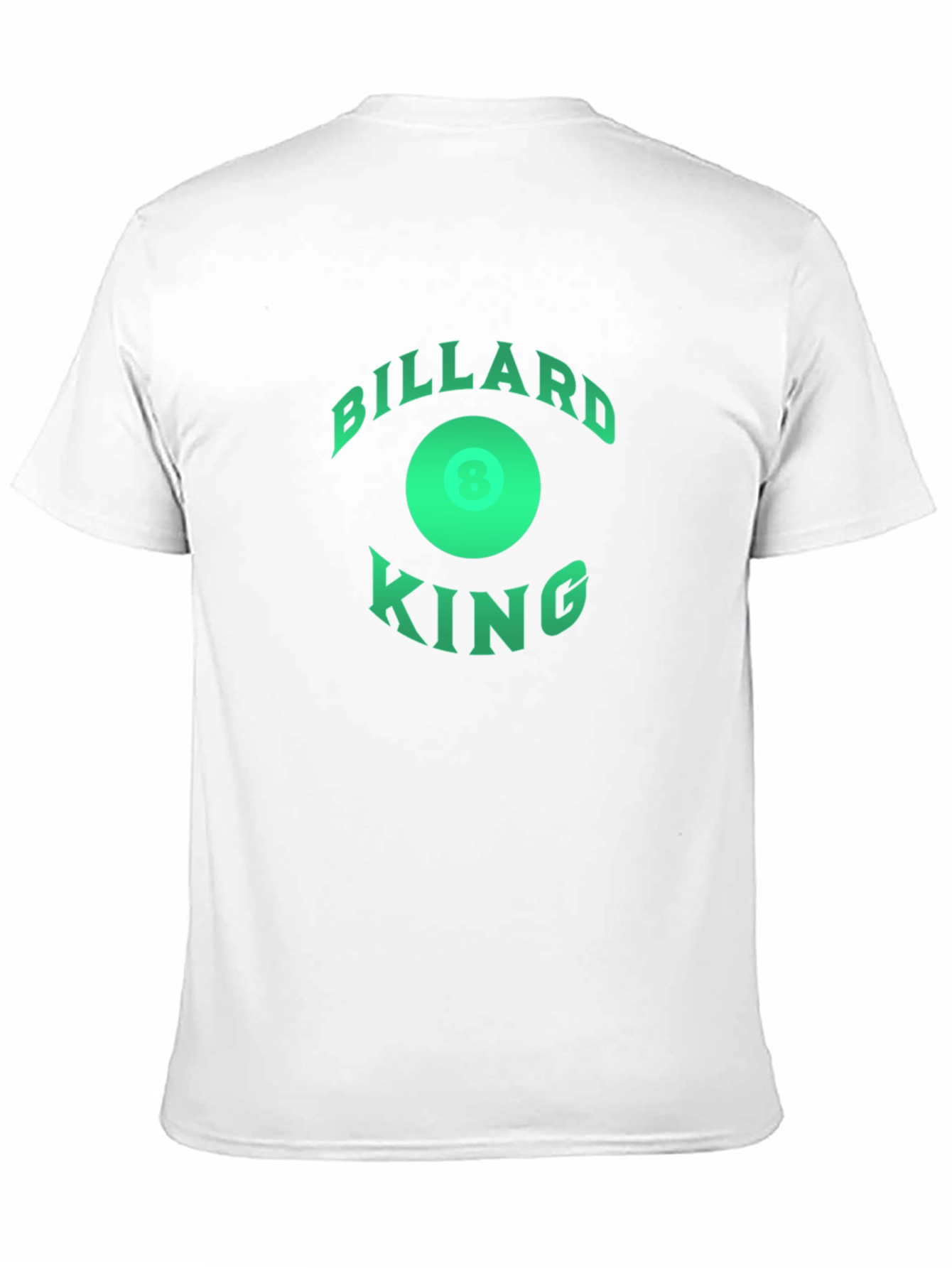 Billiard King T-Shirt - 8 Ball Design