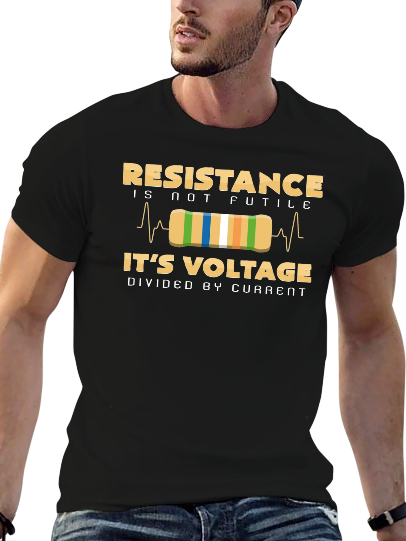 Resistance Is Not Futile Ohms Law T-Shirt