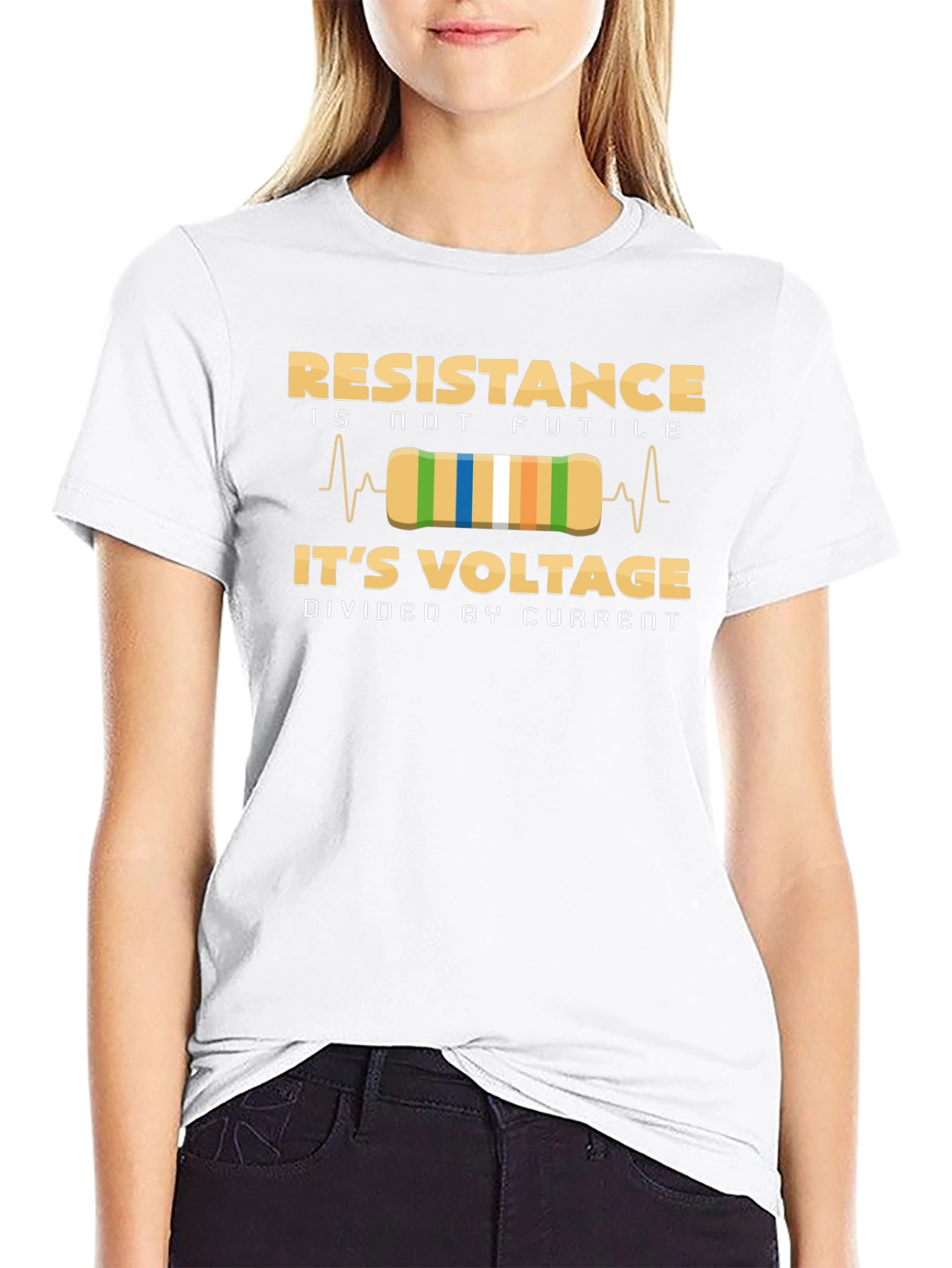 Resistance Is Not Futile Ohms Law T-Shirt