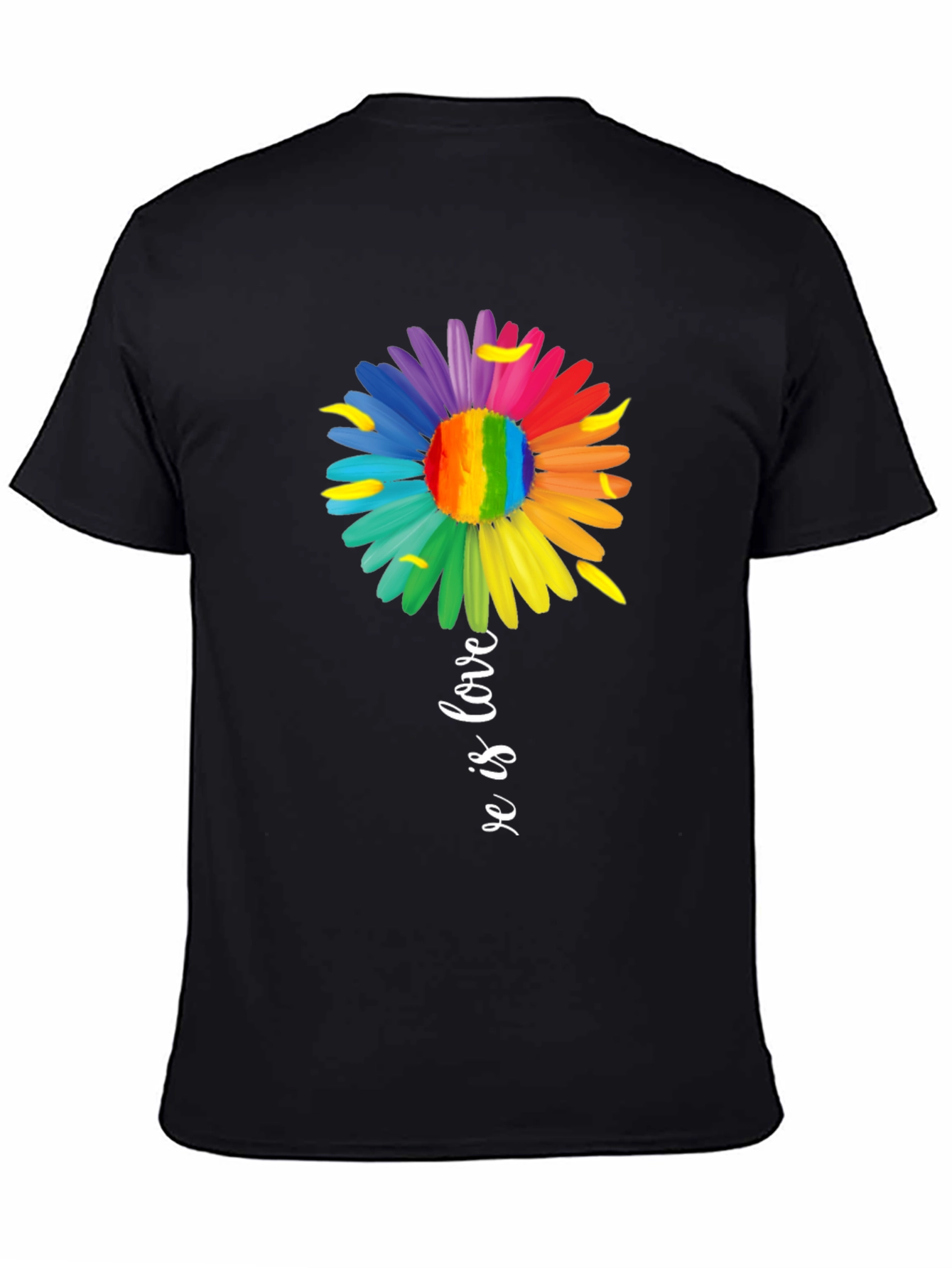 Love is Love Rainbow Flower T-Shirt