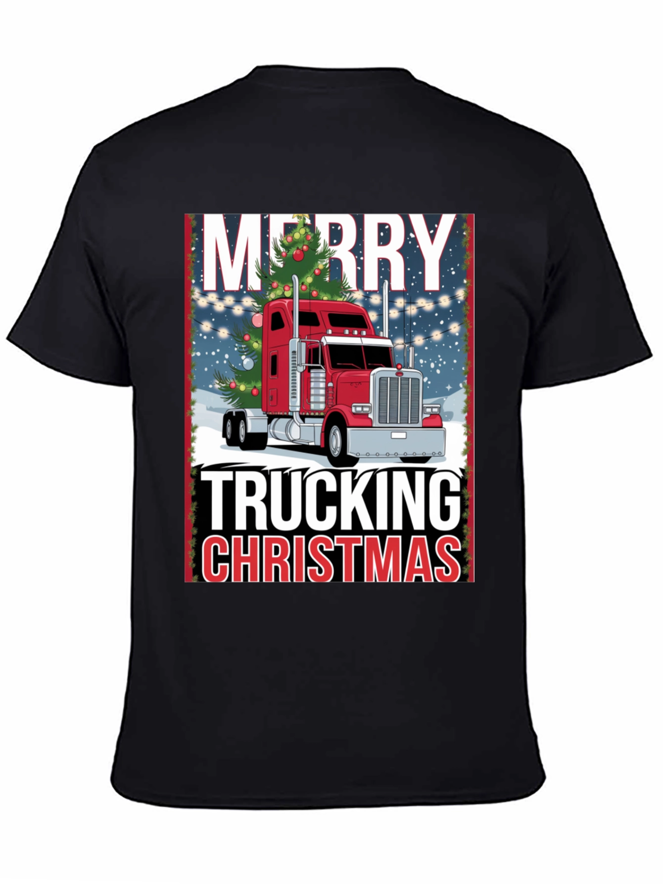 Merry Trucking Christmas T-Shirt
