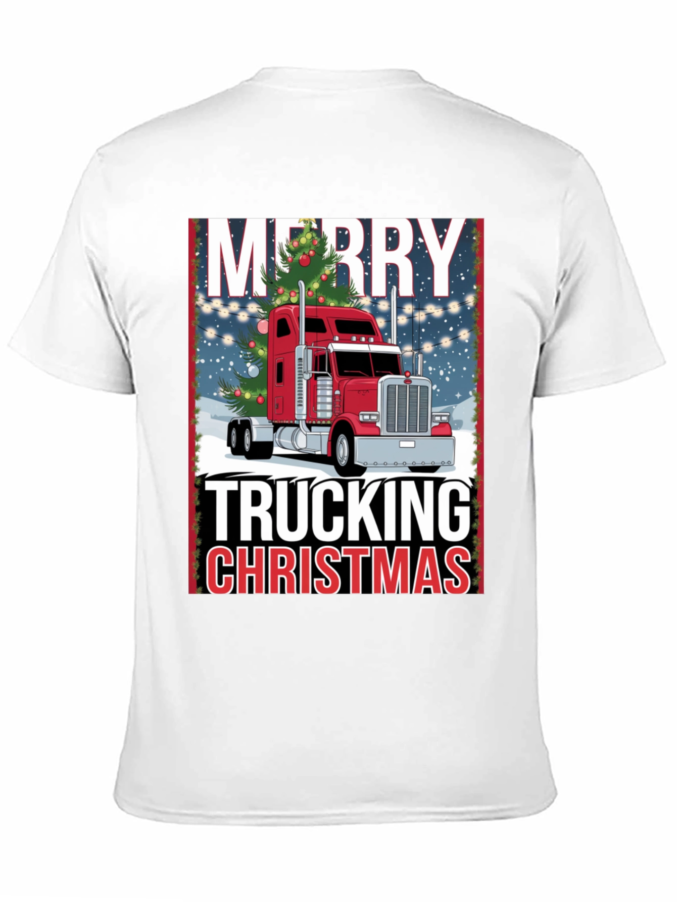 Merry Trucking Christmas T-Shirt