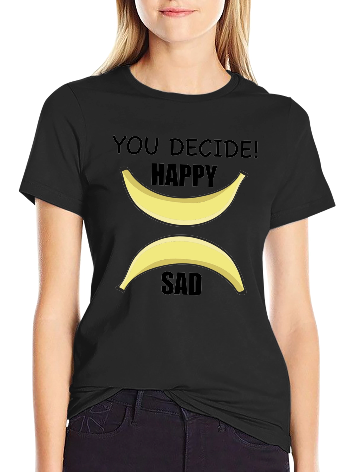 Humorous Banana Mood T-Shirt