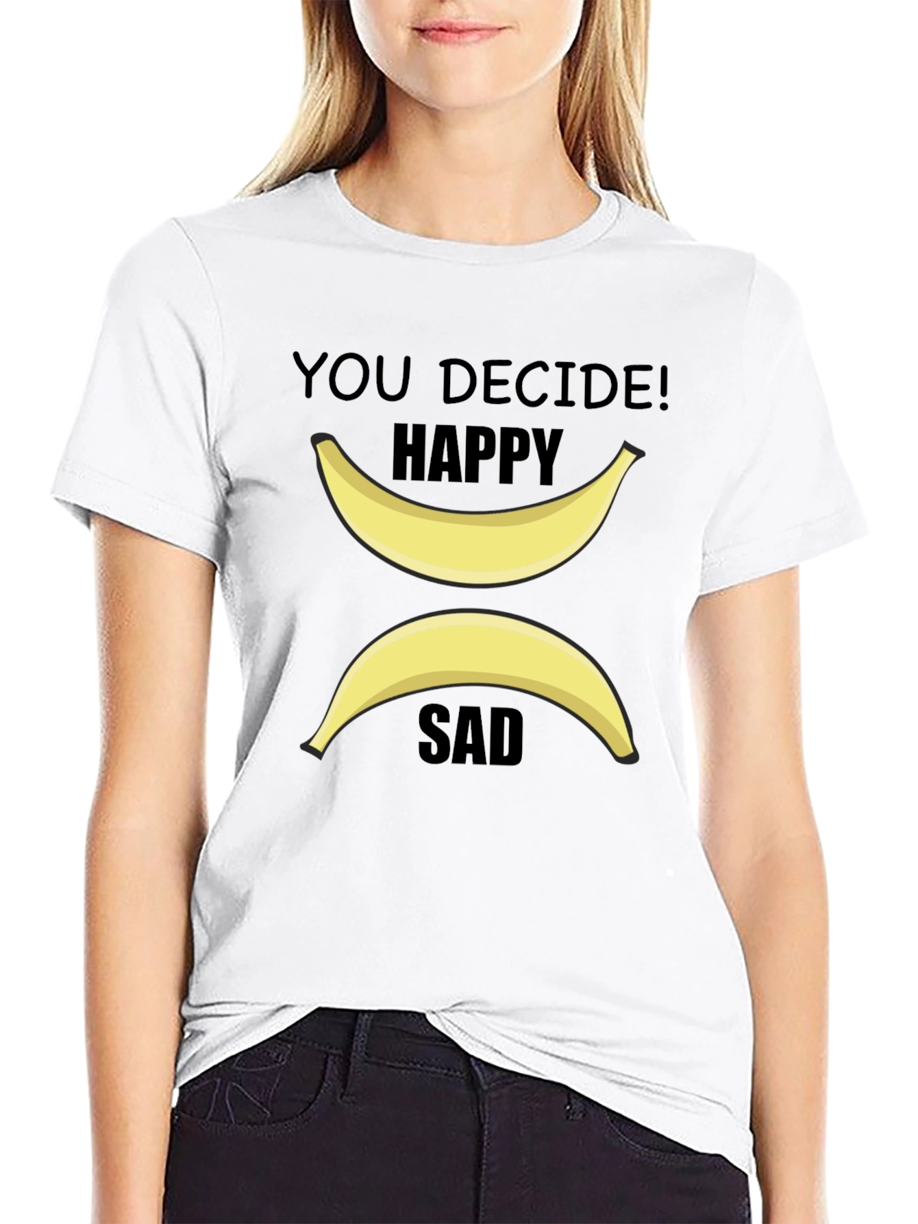 Humorous Banana Mood T-Shirt