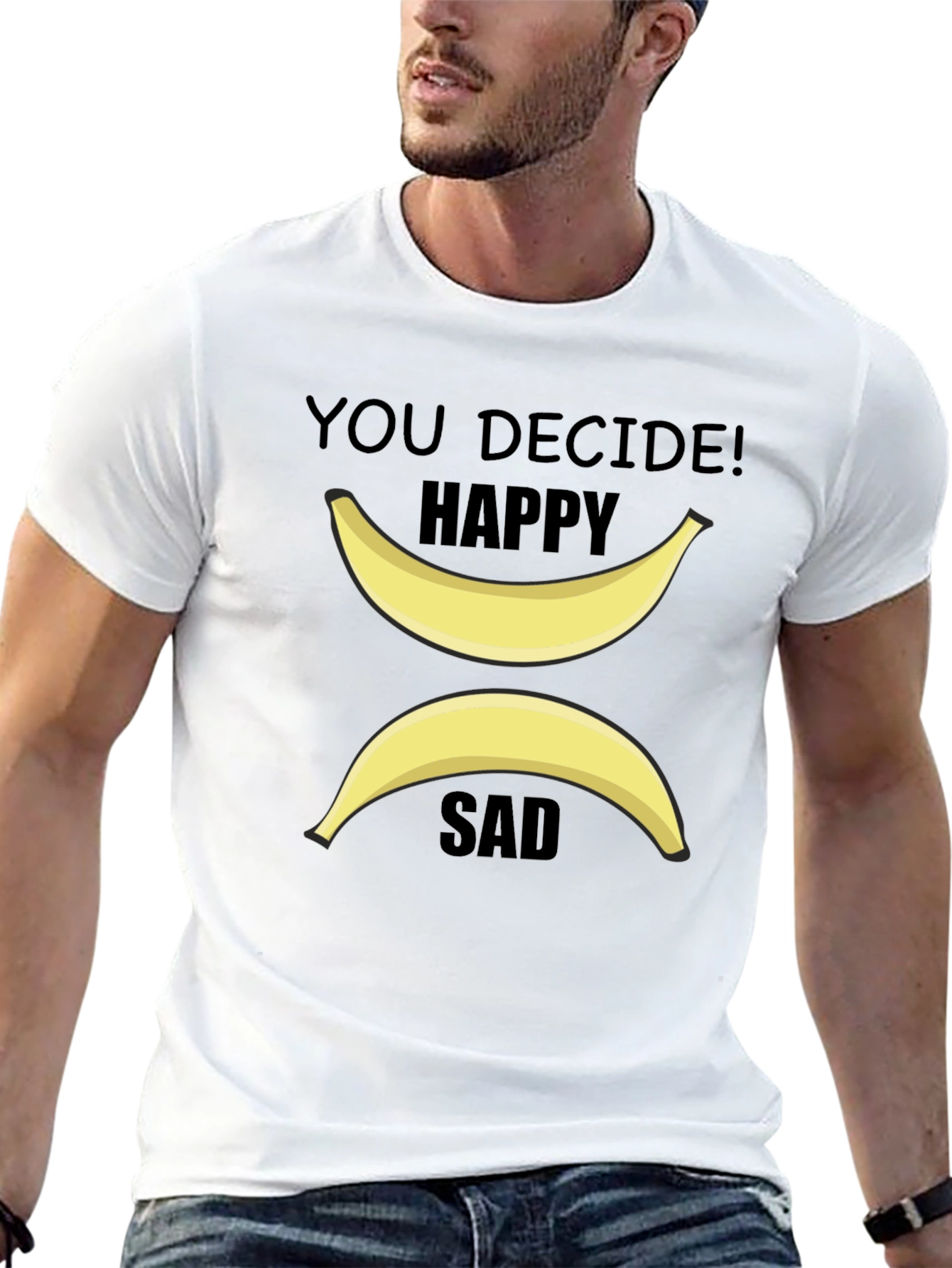 Humorous Banana Mood T-Shirt