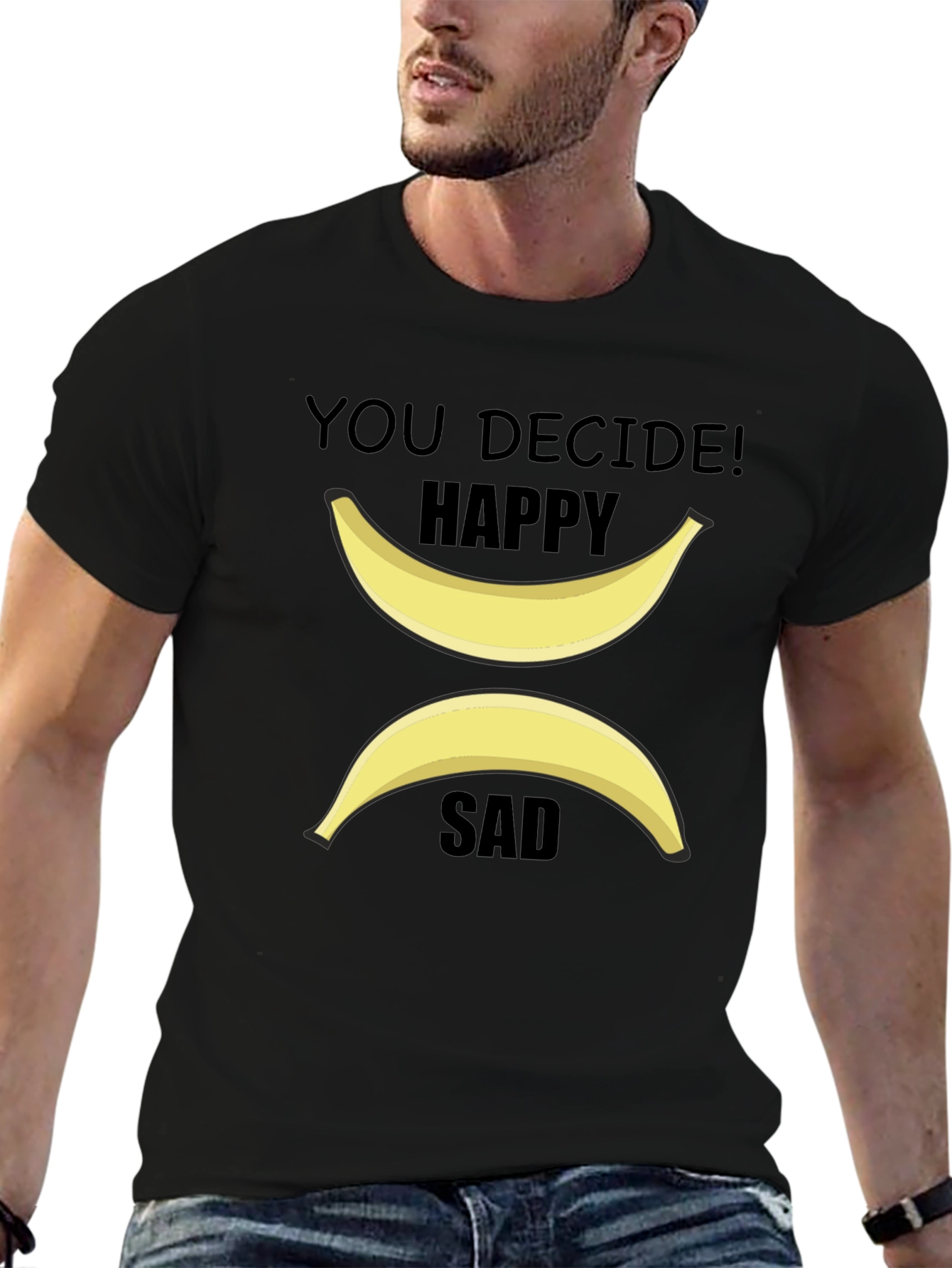Humorous Banana Mood T-Shirt