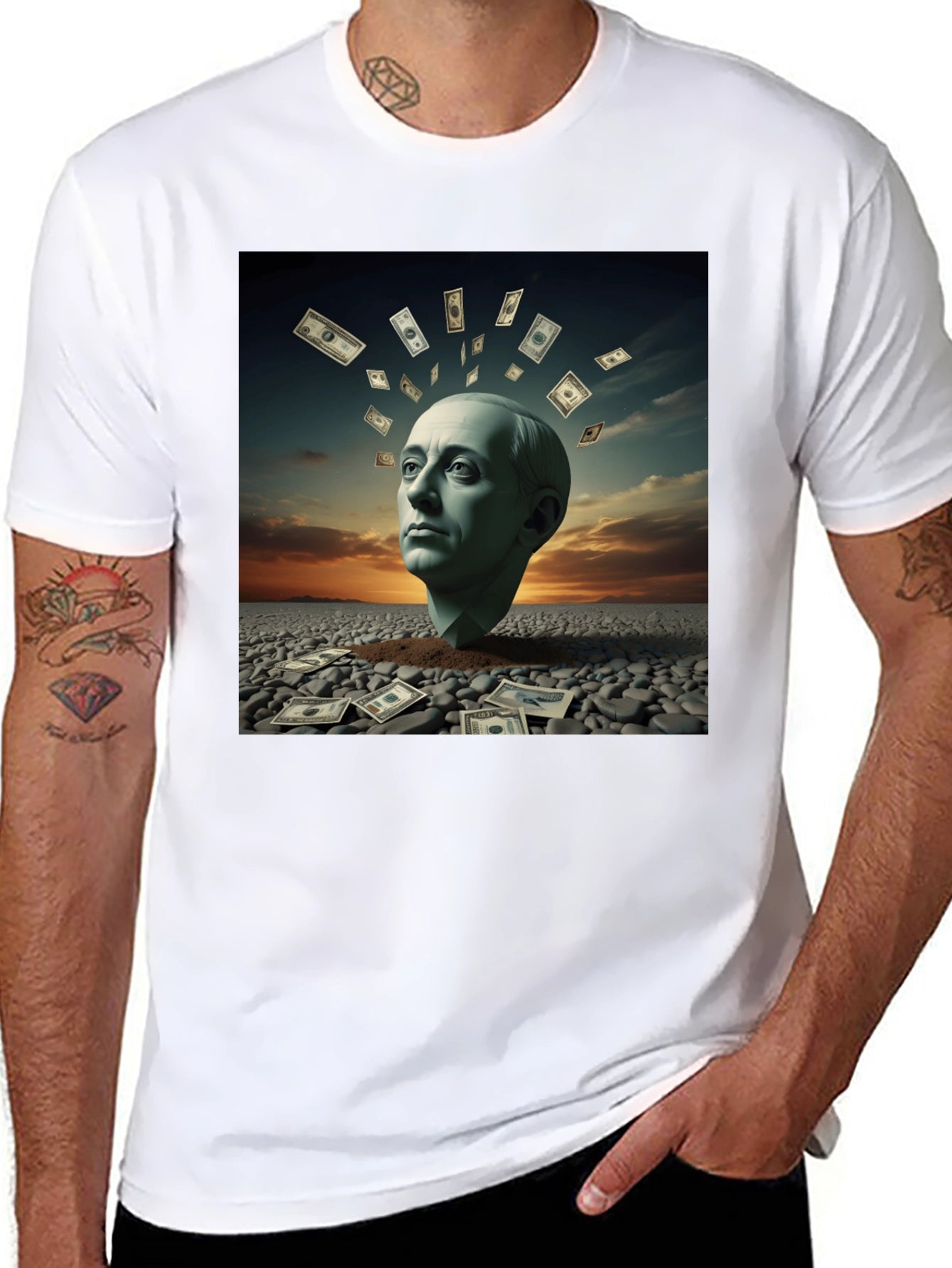 Money Mind T-Shirt - Unique Graphic Tee