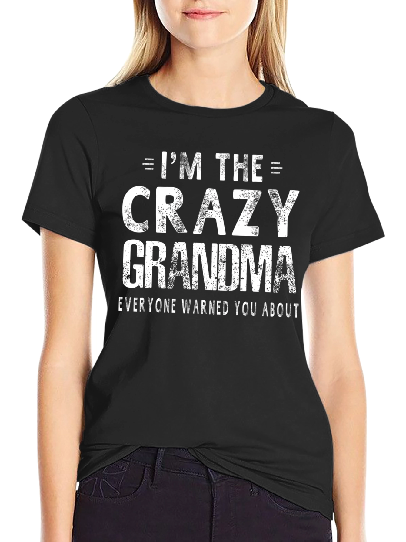 Crazy Grandma T-Shirt - Novelty Graphic Tee