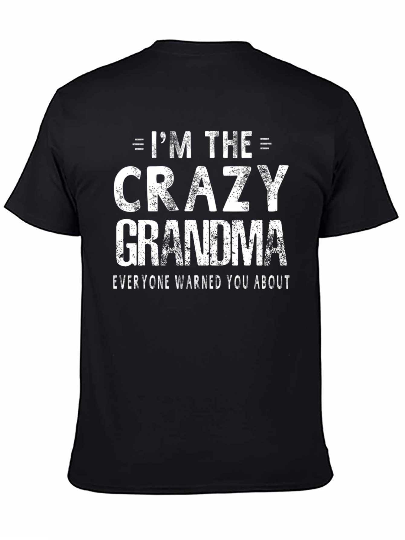 Crazy Grandma T-Shirt - Novelty Graphic Tee
