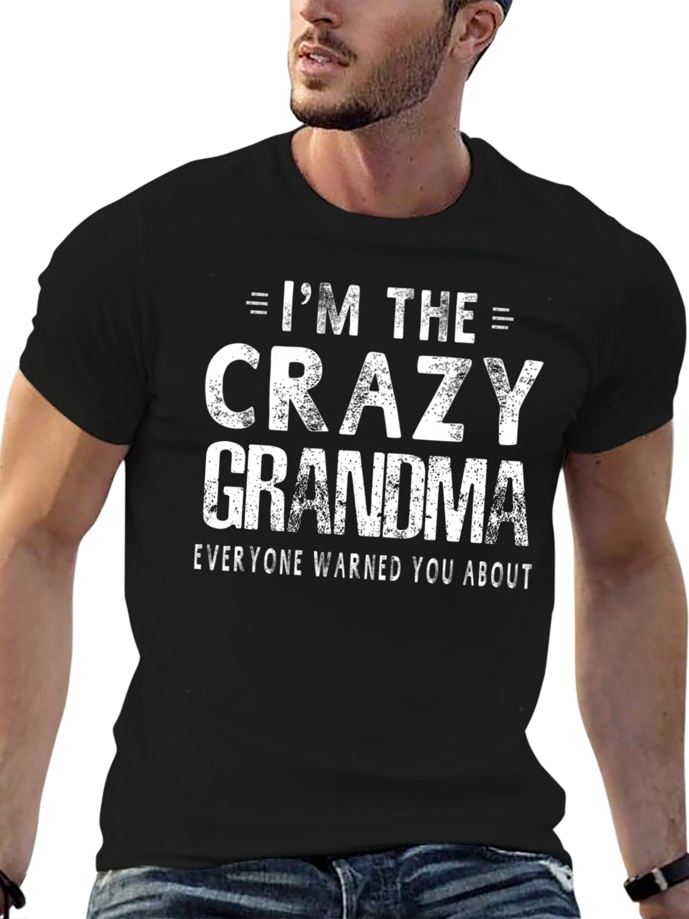 Crazy Grandma T-Shirt - Novelty Graphic Tee