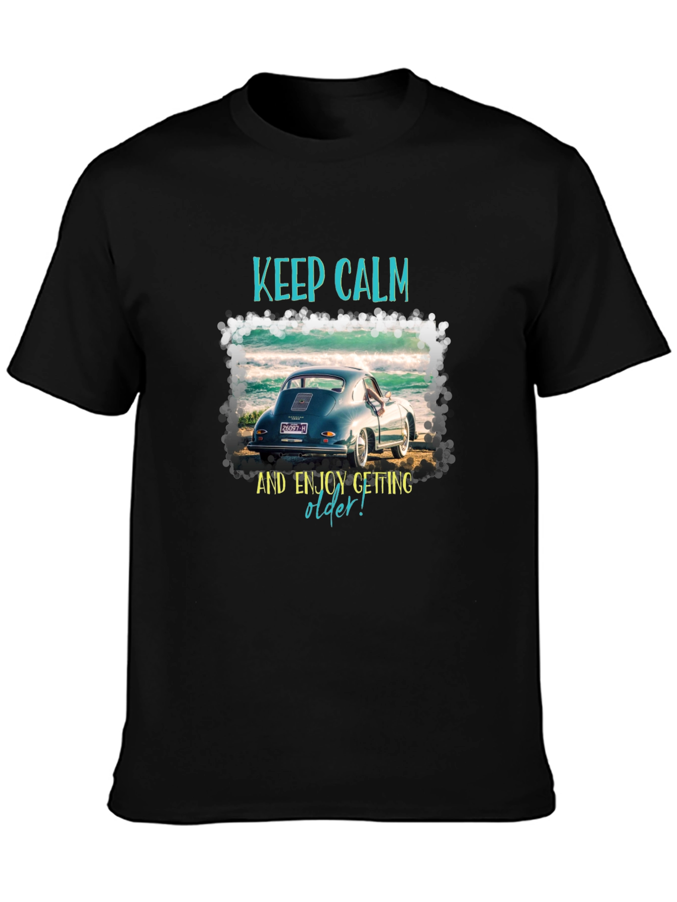 Keep Calm Porsche T-Shirt - Classic Car Tee