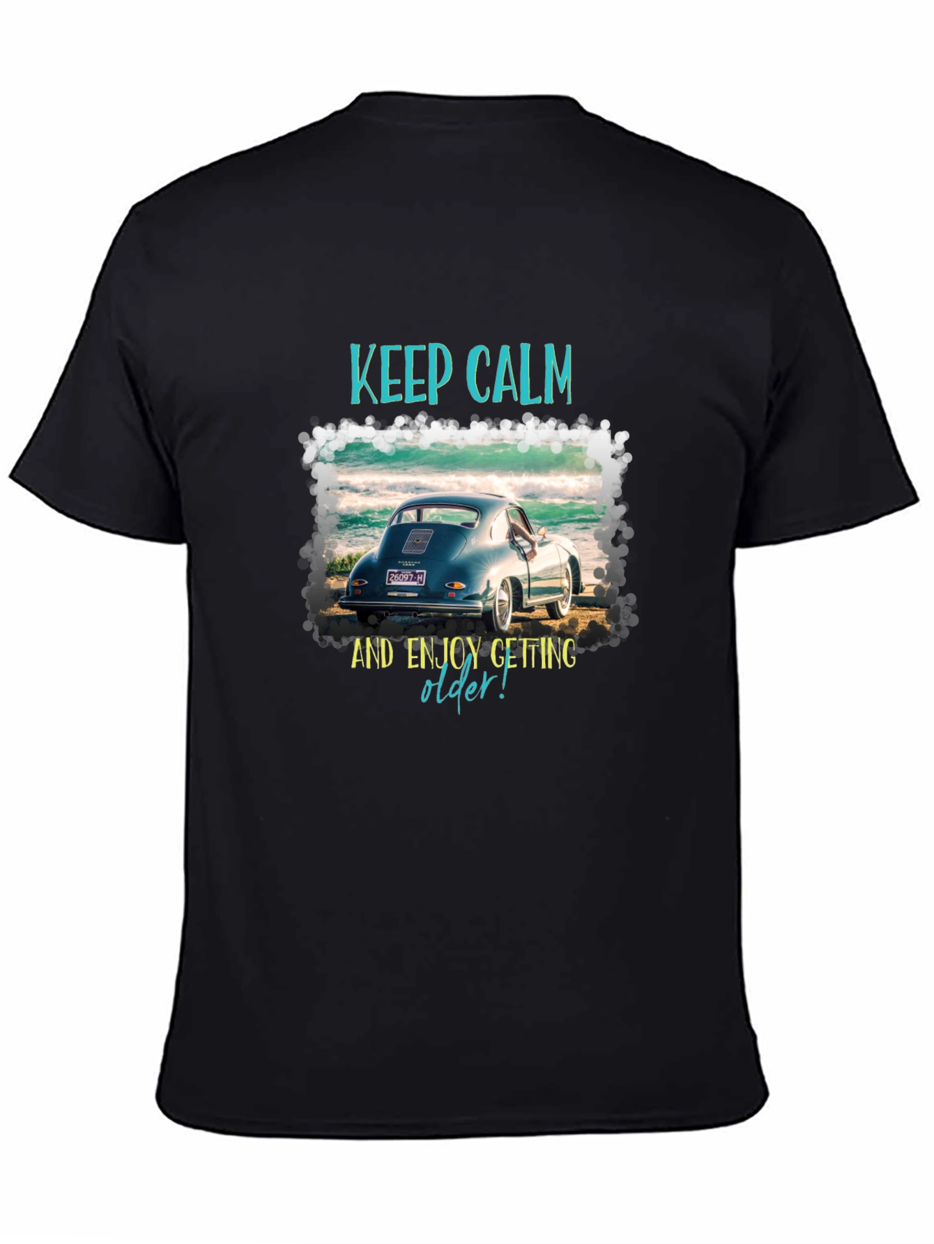 Keep Calm Porsche T-Shirt - Classic Car Tee