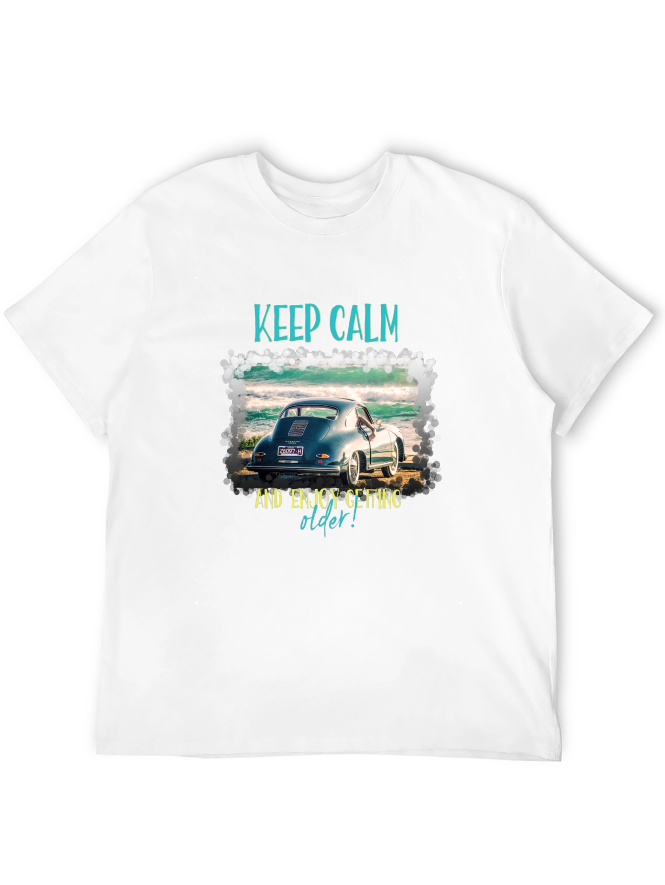 Keep Calm Porsche T-Shirt - Classic Car Tee